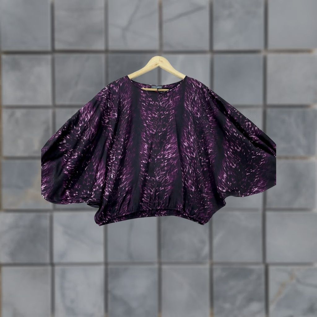 Vince Camuto Vince Camuto Blouse Top Women's Small Dolman Sleeve Purple Sweet Plum Dolman Sleeve Shirt Womens Small Purple Casual Travel Regular Womens Size S / US 4 / IT 40 - 1 Thumbnail