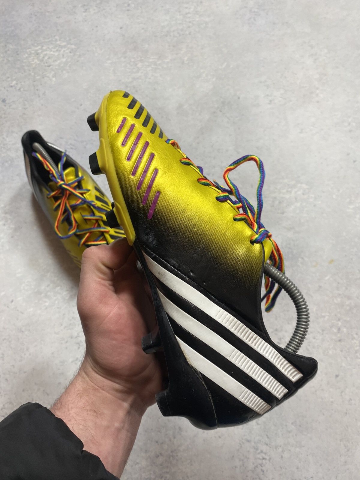 Adidas Vintage Adidas Predator LZ TRX FG Football Boots Soccer Size US 9.5 / EU 42-43 - 15 Thumbnail
