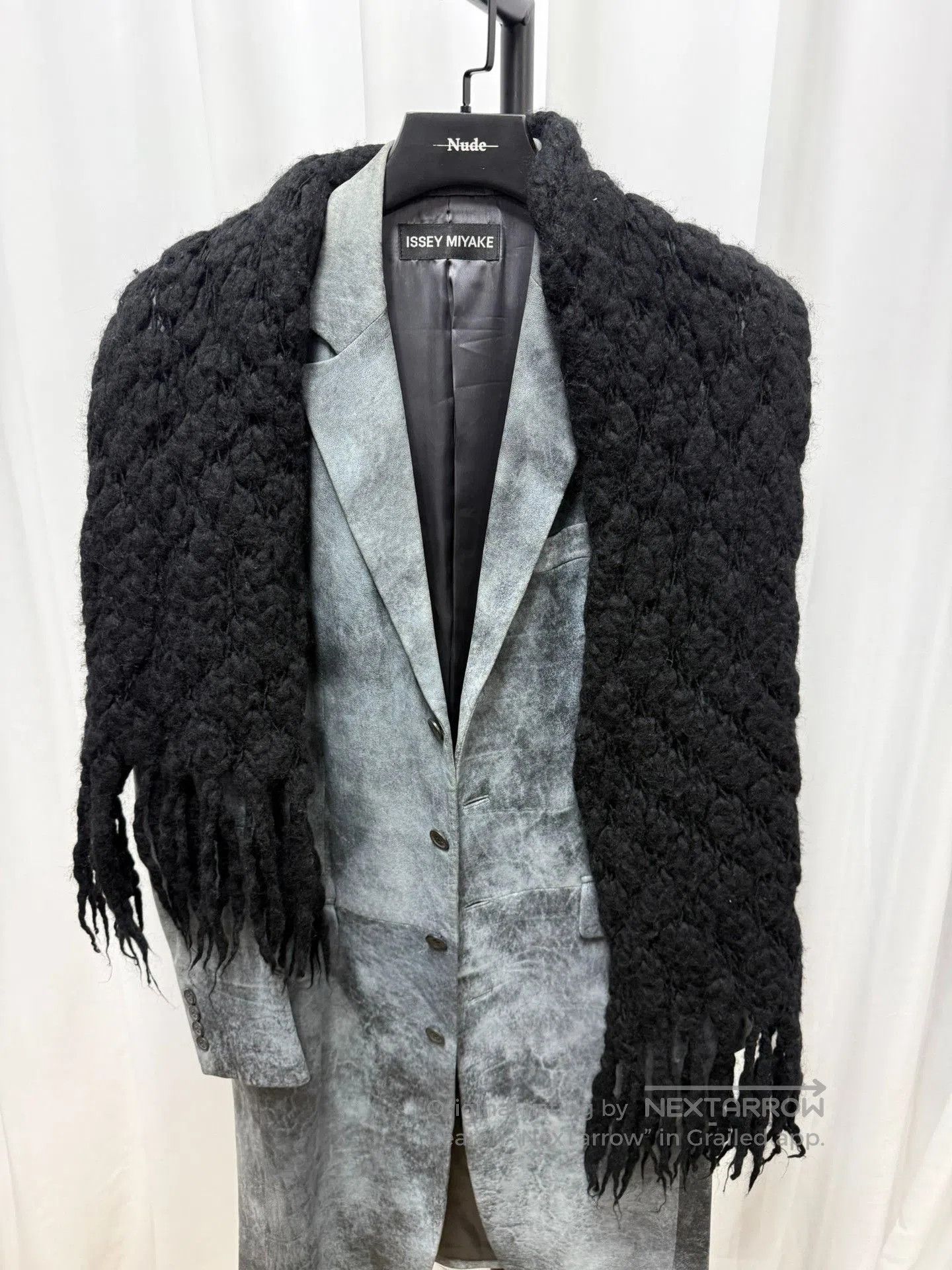 Yohji Yamamoto Yohji Yamamoto Wool Thick. Size ONE SIZE - 6 Thumbnail
