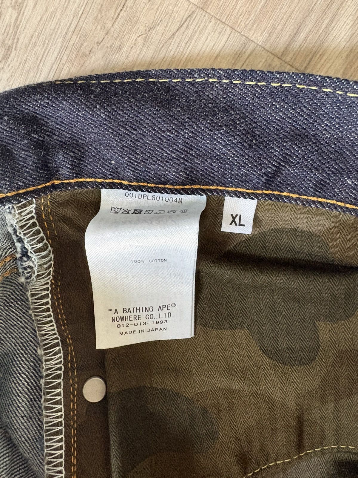 Bape Bape Indigo STA Regular Fit 13oz Denim Jeans Size US 36 / EU 52 - 4 Thumbnail