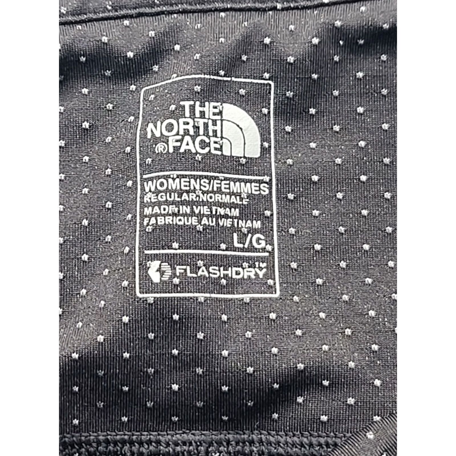 The North Face The North Face Leggings Womens L Black Polka Dot Athleisure Moisture Wicking Pockets Flashdry Yoga CrossFit Sleep? Size 36" / US 14 / IT 50 - 2 Thumbnail