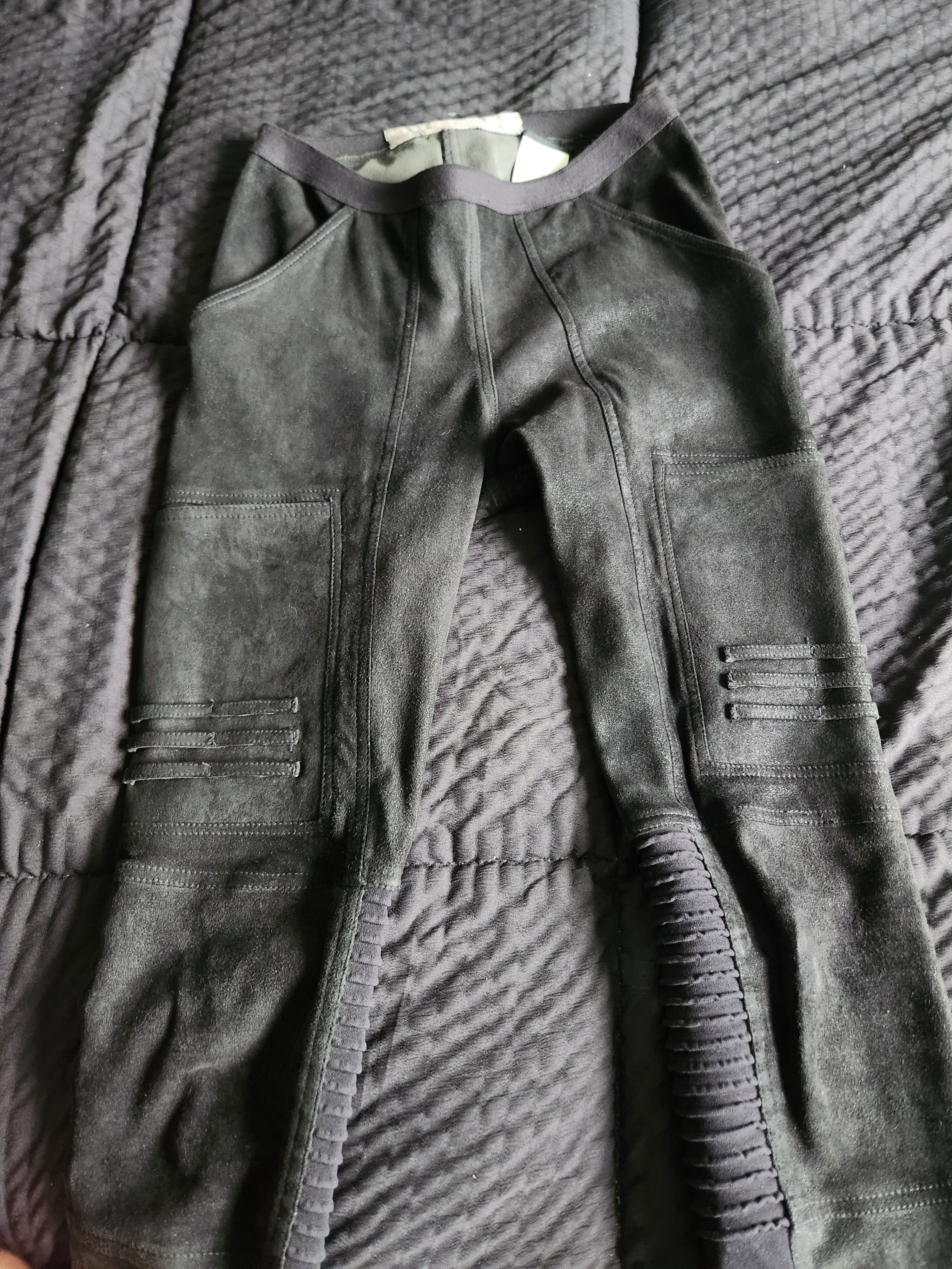 Rick Owens Sphinx F/W15 Lambskin Leather Nagakin Leggings | Grailed