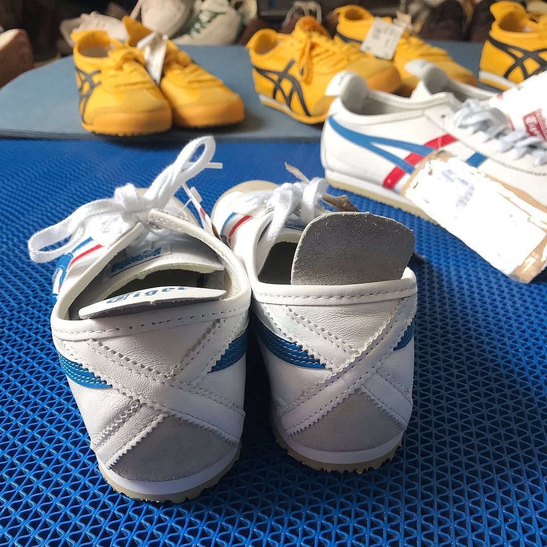 Onitsuka Tiger Onitsuka Tiger MEXICO 66 White Blue French Stripe 44 euR Size US 11 / EU 44 - 2 Thumbnail