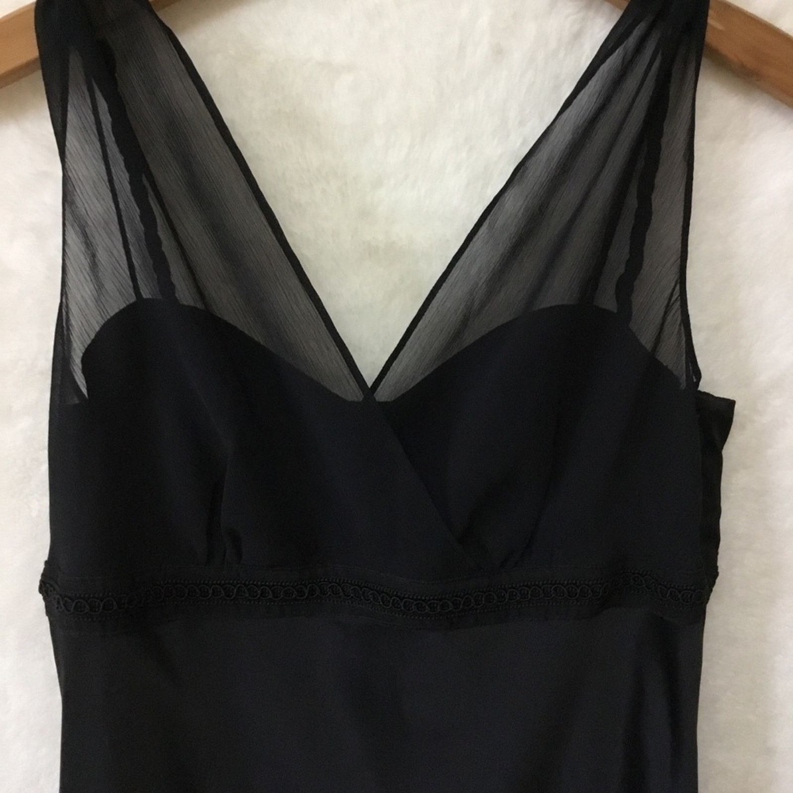 Ann Taylor Ann Taylor Black Sleeveless Dress Size M / US 6-8 / IT 42-44 - 2 Thumbnail