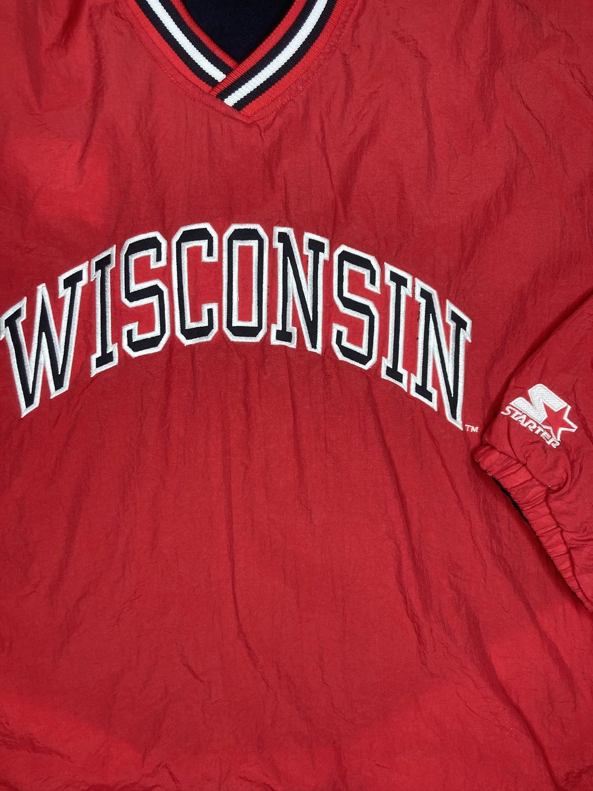 NCAA × Starter × Vintage Vintage Wisconsin Badgers Reversible Starter Jacket Size XL Size US XL / EU 56 / 4 - 1 Thumbnail