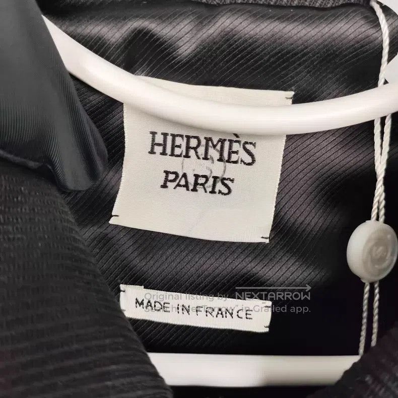 Hermes Hermes Black Woolen Coat Size XS / US 0-2 / IT 36-38 - 3 Thumbnail