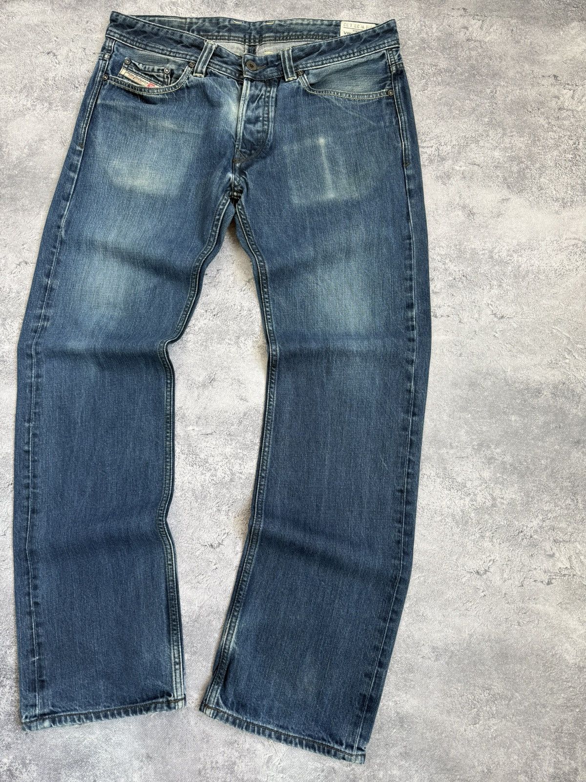 Diesel Vintage Diesel Jeans Flared Baggy Denim 90s Y2K Rare Size US 33 - 6 Thumbnail