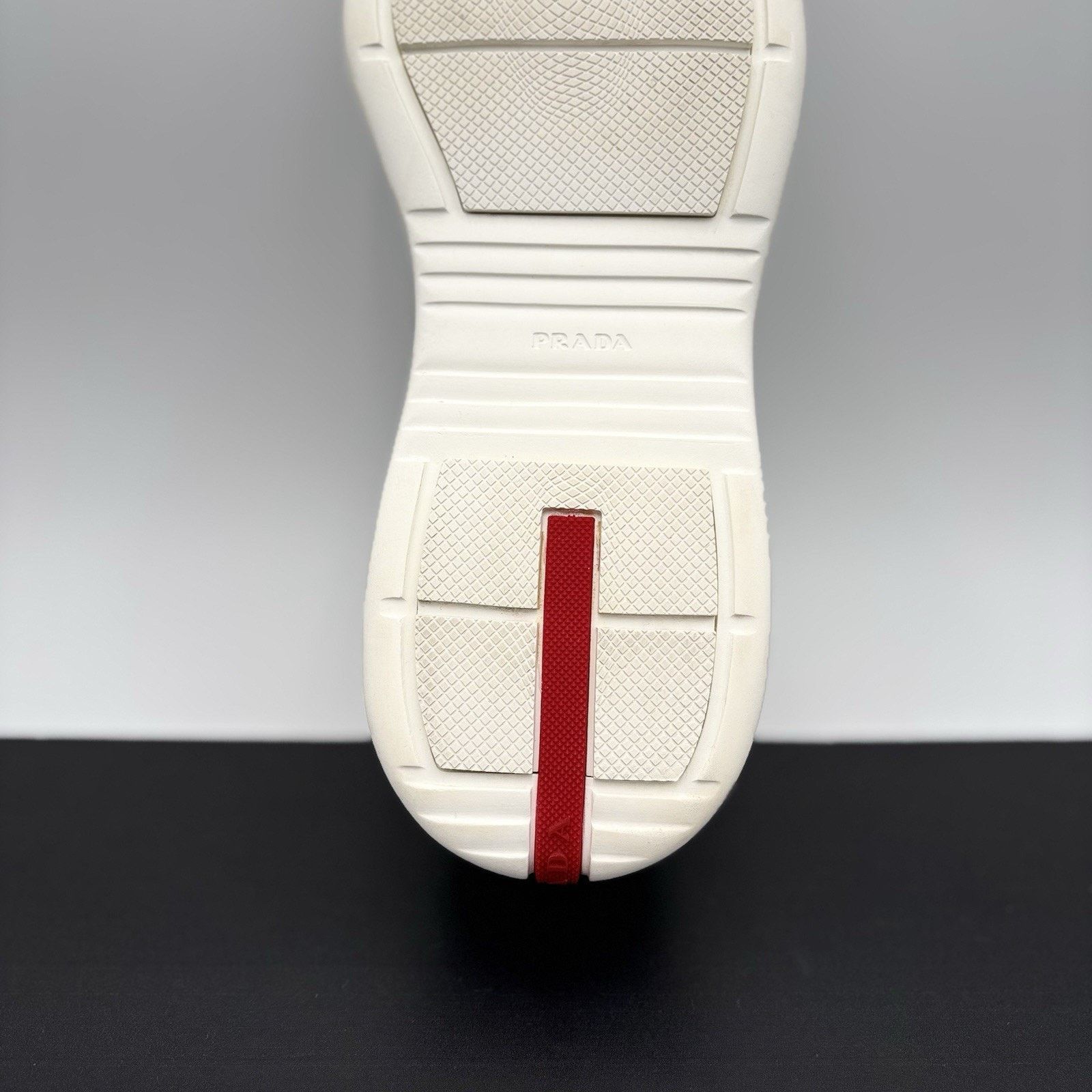 Prada Prada Americas Cup ' White Mint Silver ' | GREAT CONDITION! Size US 9 / EU 42 - 18 Thumbnail