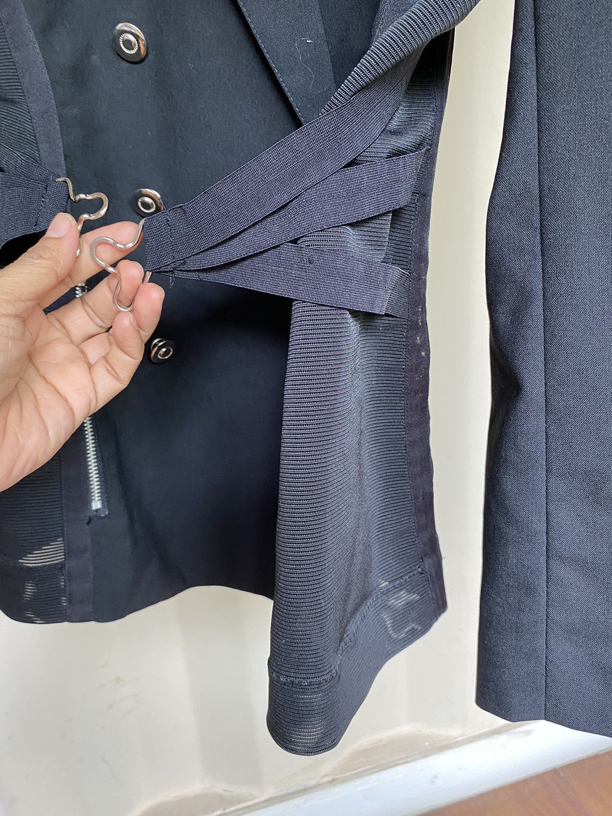 Jean Paul Gaultier 😊Jean Paul Gaultier JPG blazer jacket Size XS / US 0-2 / IT 36-38 - 14 Thumbnail