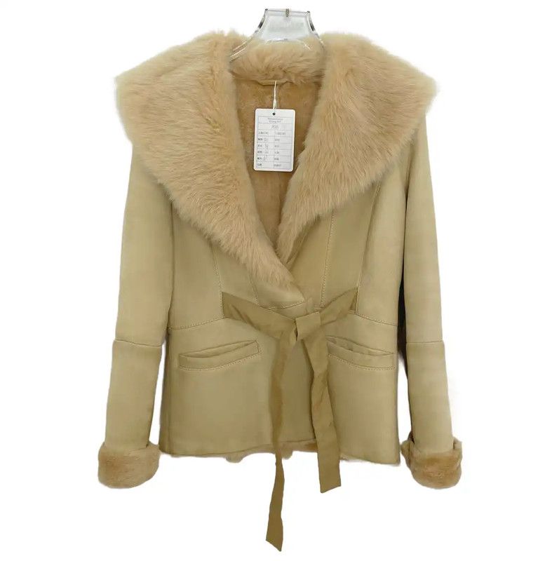 Max Mara MaxMara Winter Khaki Polyester Jacket 0089 Size XS / US 0-2 / IT 36-38 - 1 Thumbnail