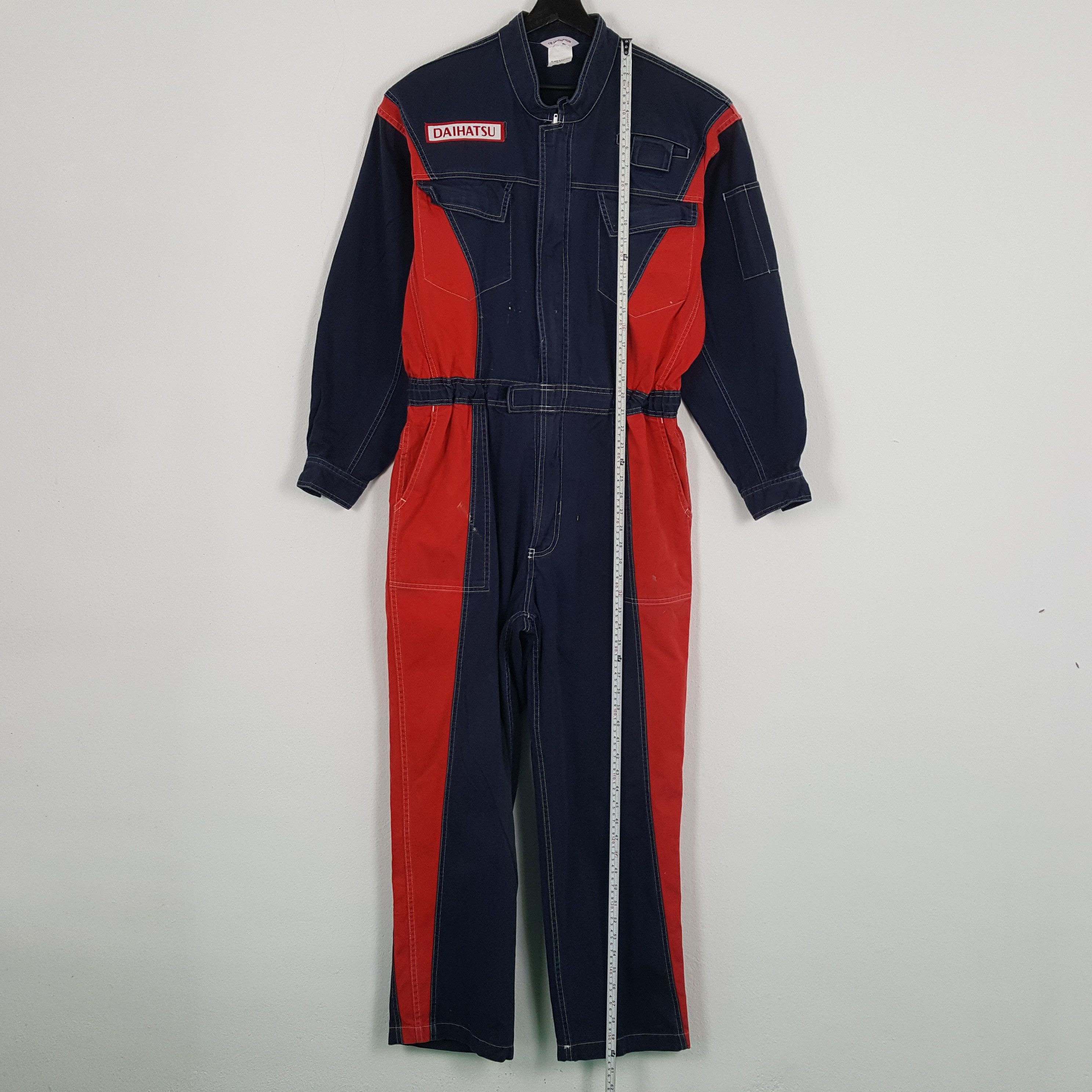 Vintage DAIHATSU Japanese Motorsports Workwear Coverall Jacket Size US XL / EU 56 / 4 - 7 Thumbnail