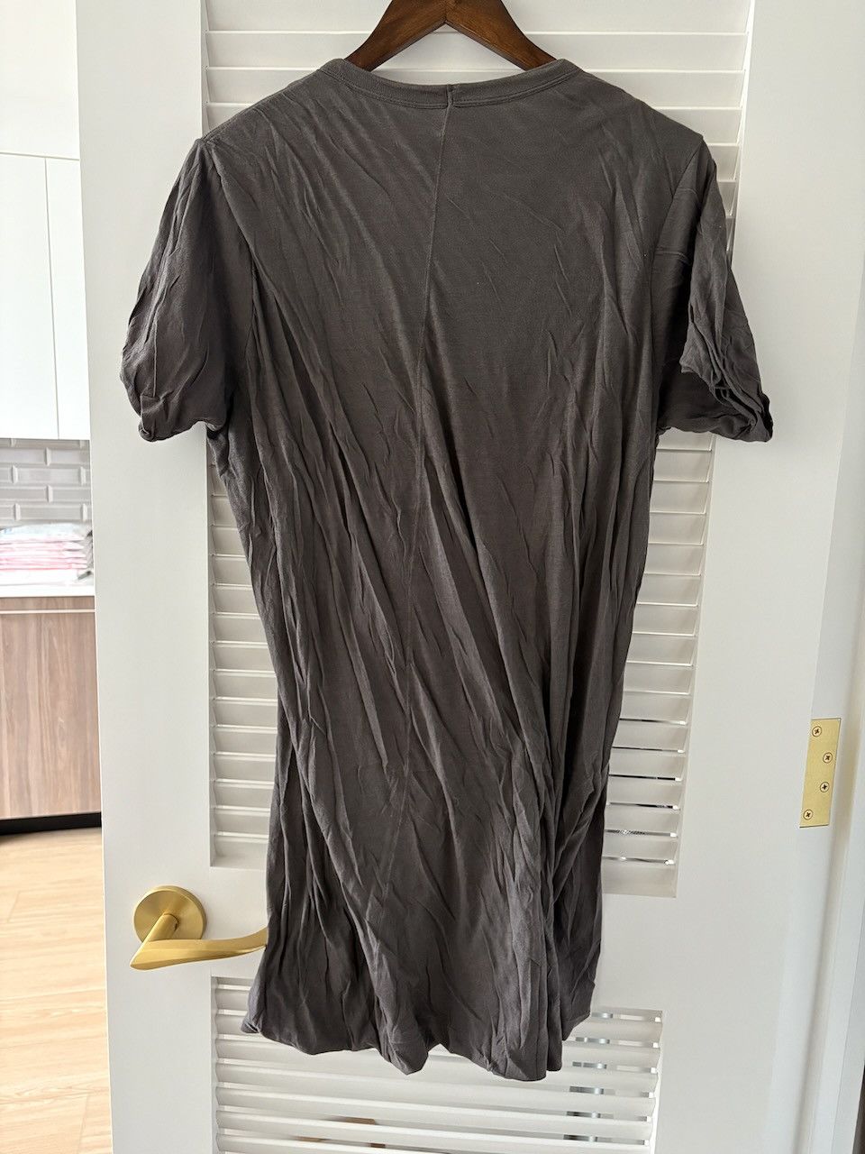 Rick Owens Rick Owens SS16 MASTODON DOUBLE LAYER TSHIRT Size US XXL / EU 58 / 5 - 4 Thumbnail