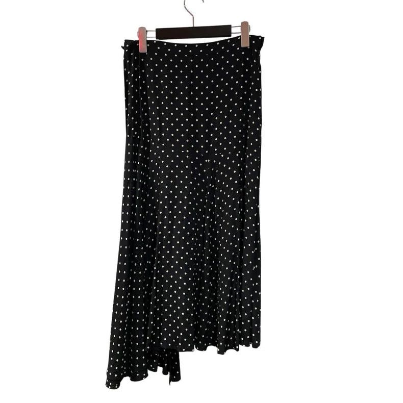 Yohji Yamamoto Yohji Yamamoto size 1 Asymmetric silk polka-dot skirt Size 25" / US 0 / IT 36 - 2 Thumbnail