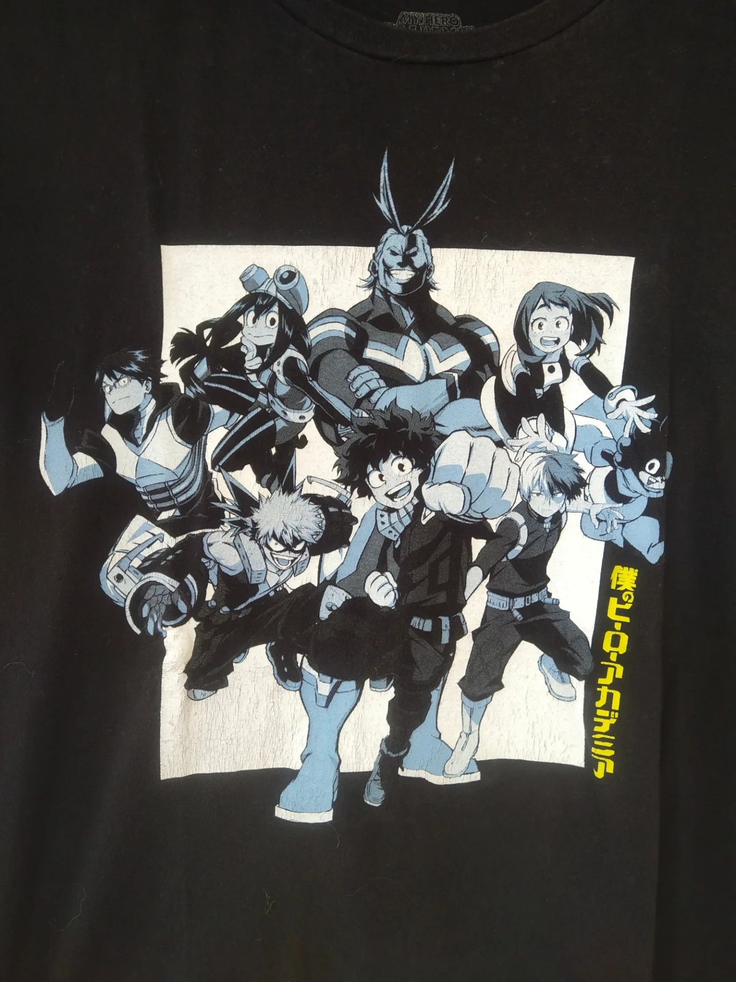 Anime My Hero Academia Chara Groupie Anime Tee Size US M / EU 48-50 / 2 - 2 Thumbnail