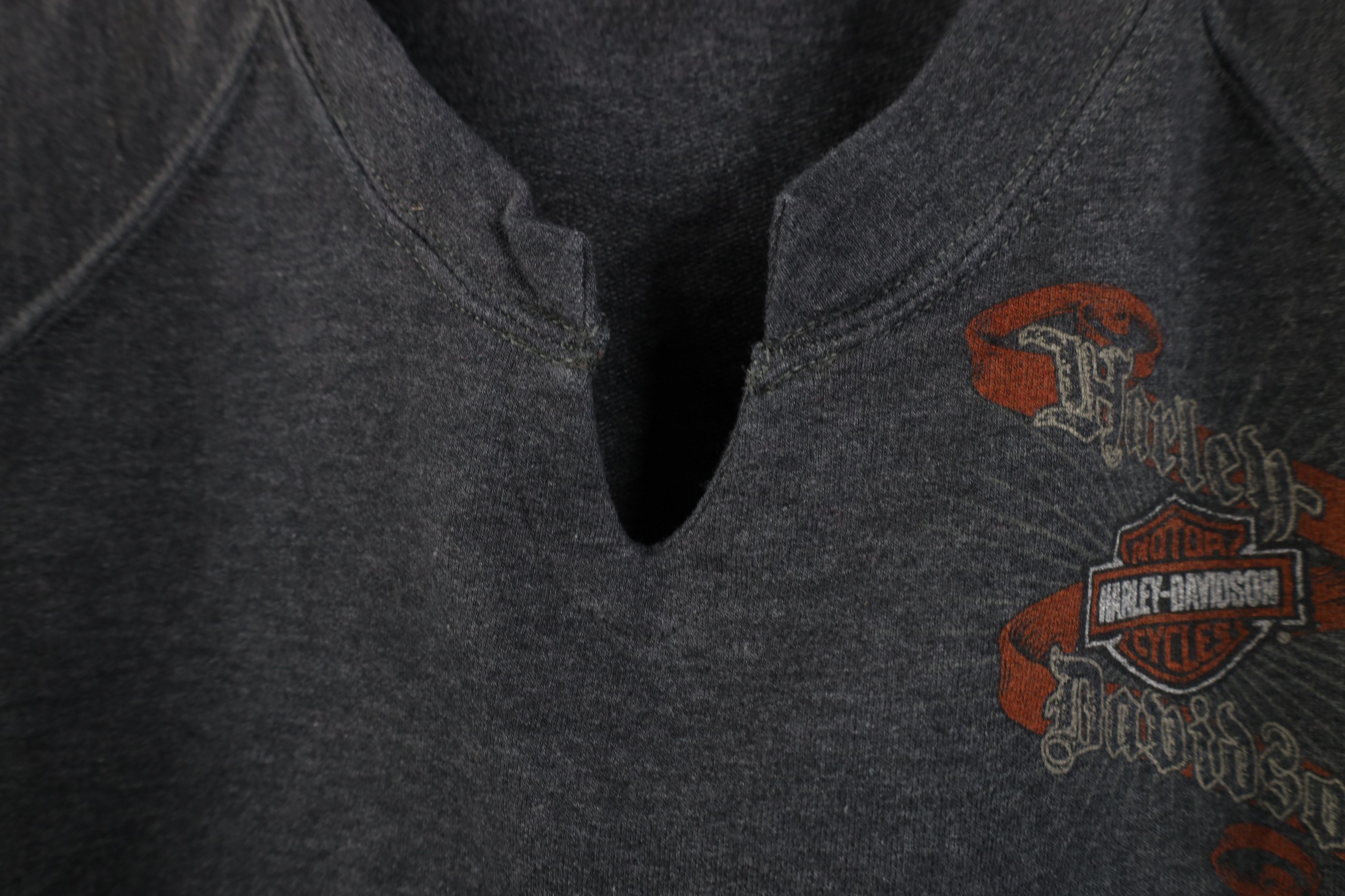 Harley Davidson Vintage Y2K Harley Davidson Tribal French Terry Sweatshirt Size XL / US 12-14 / IT 48-50 - 10 Thumbnail