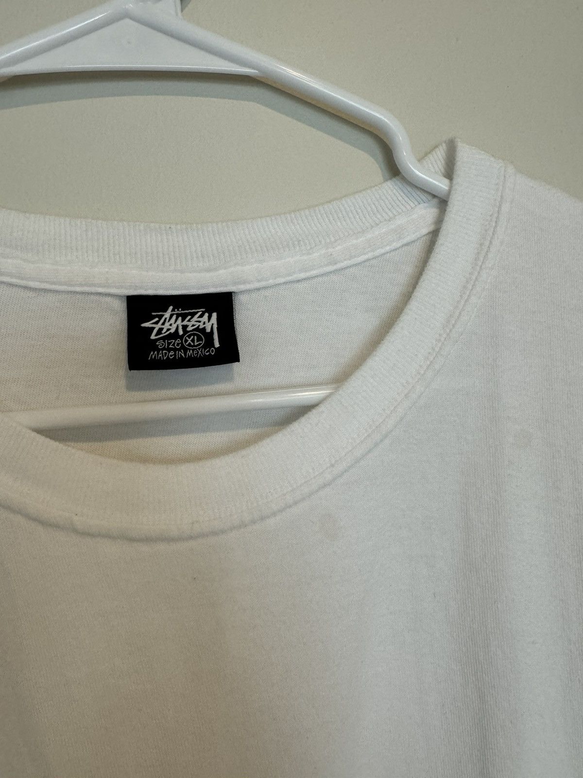 Stussy Stussy Credit Card White Tee Size US XL / EU 56 / 4 - 4 Thumbnail