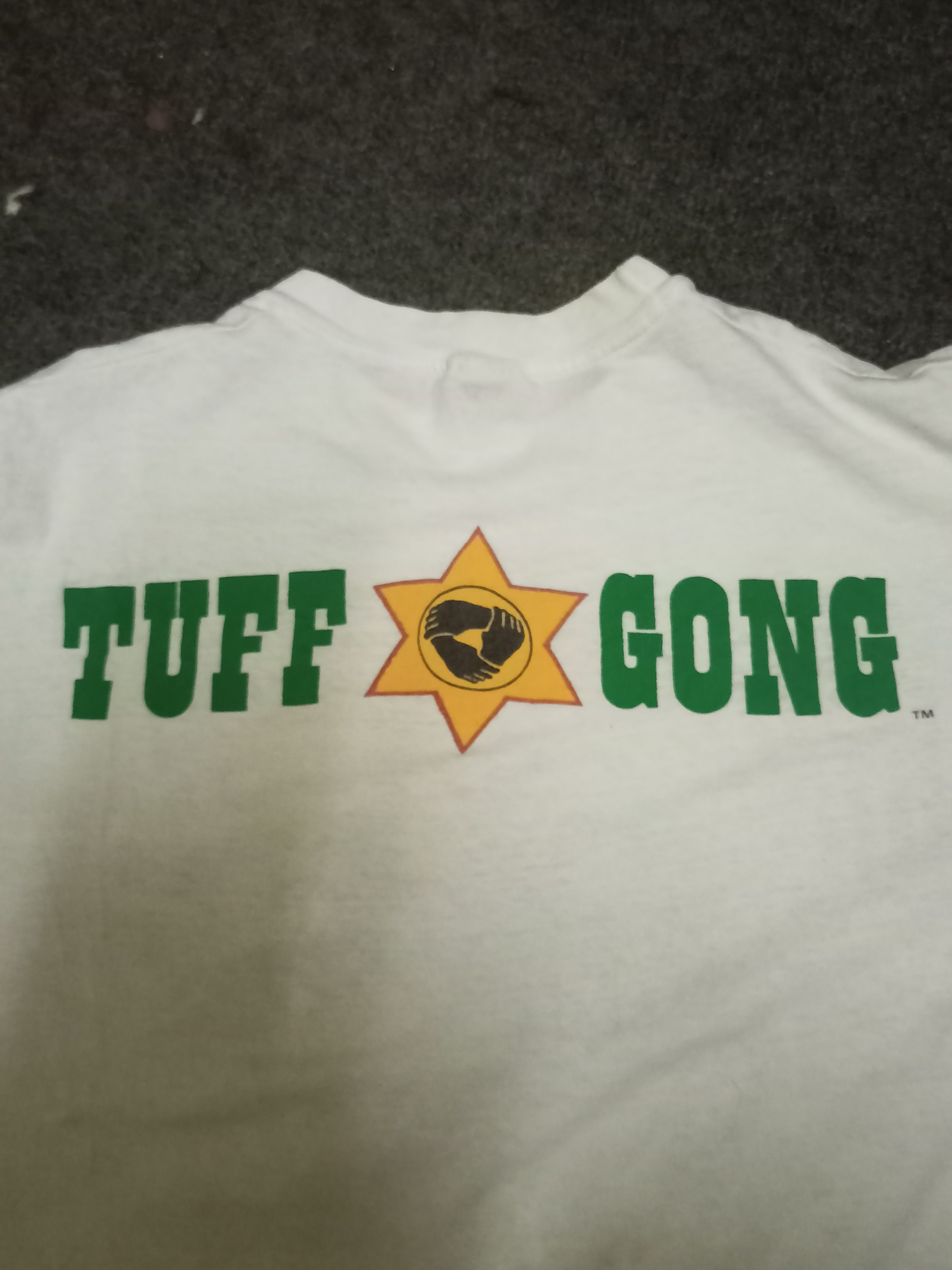 Bob Marley × Hanes × Vintage Vintage Rare 80s Bob Marley Tuff Gong Size US L / EU 52-54 / 3 - 8 Thumbnail