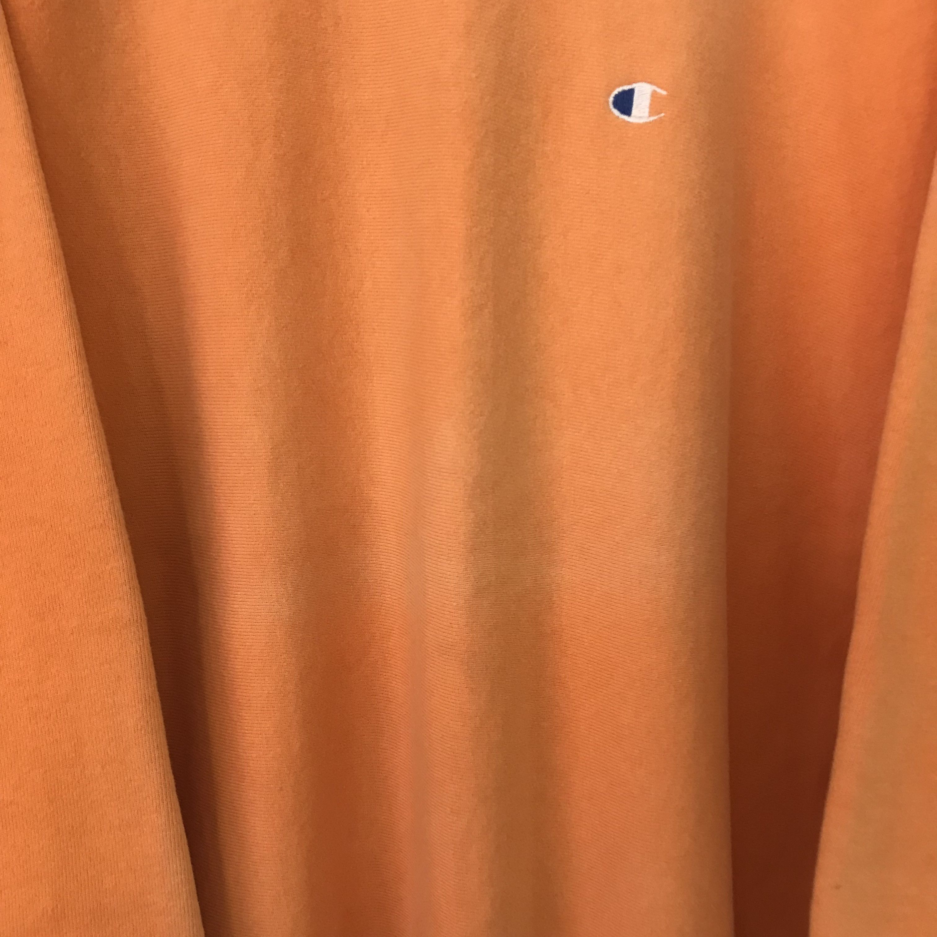 Champion Vintage 90s Champion Reverse Weave Faded Orange Size US XXL / EU 58 / 5 - 5 Thumbnail