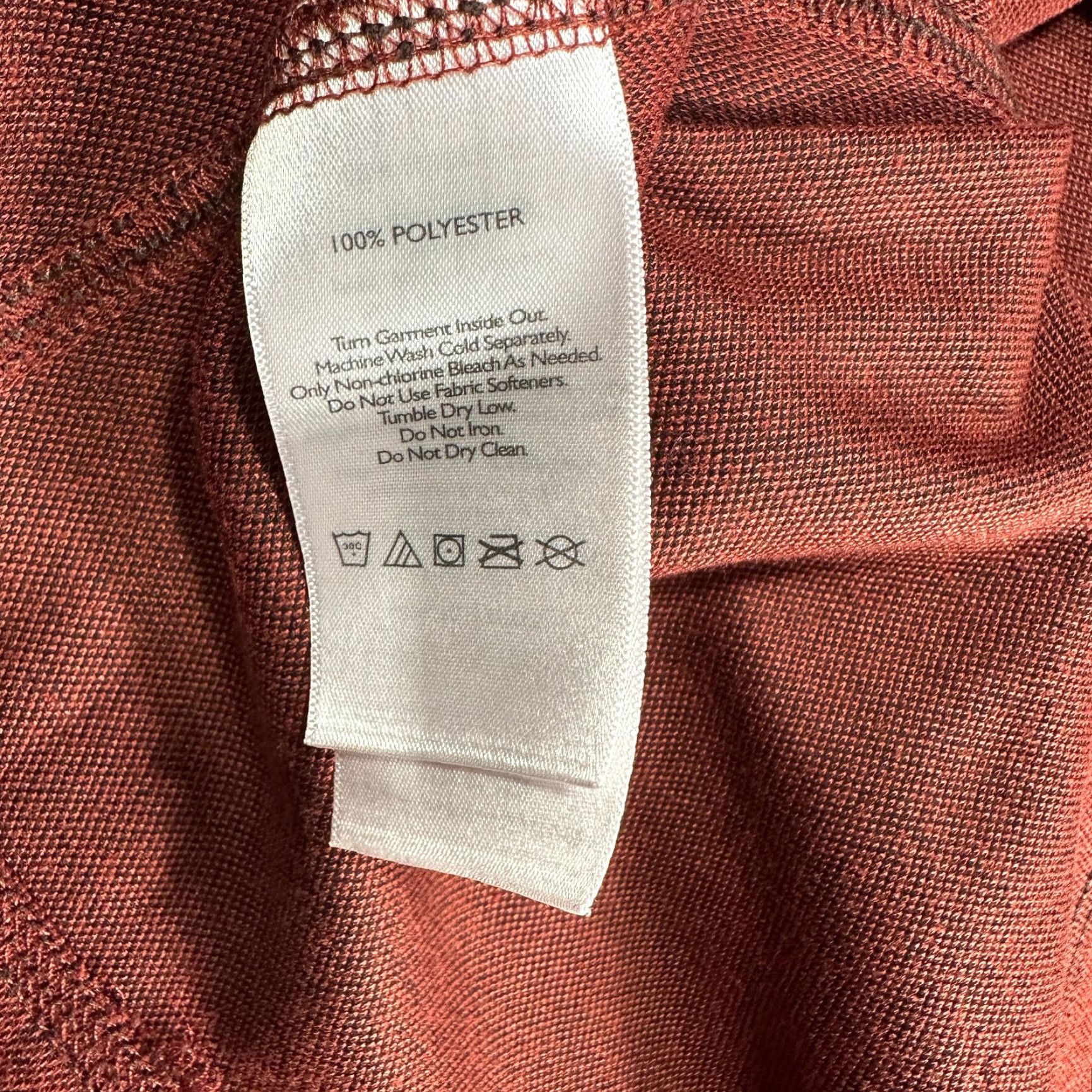 Eddie Bauer Eddie Bauer Shirt Mens Small Henley Rust Long Sleeve 1/4 Zip Pullover Tee FLAWS Size US S / EU 44-46 / 1 - 5 Thumbnail