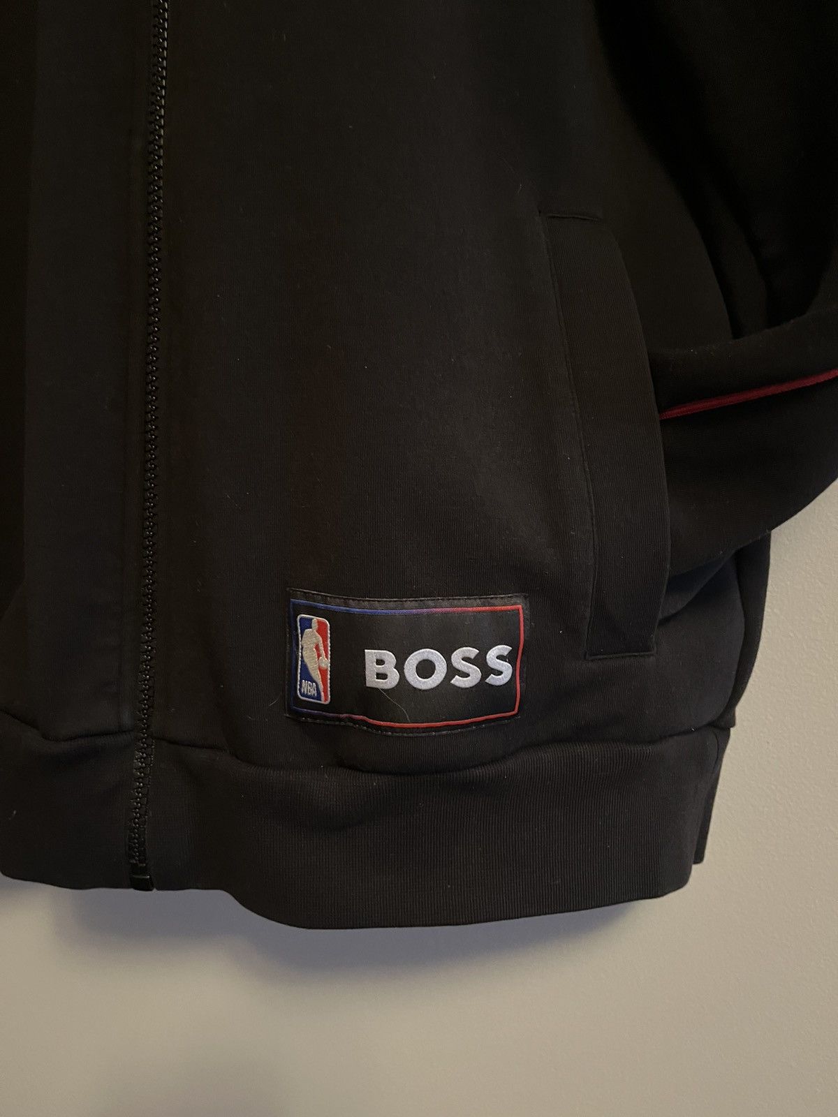 Designer × Hugo Boss × NBA Hugo Boss NBA Toronto Raptors Zip Up Hooded Sweater Size US L / EU 52-54 / 3 - 5 Thumbnail