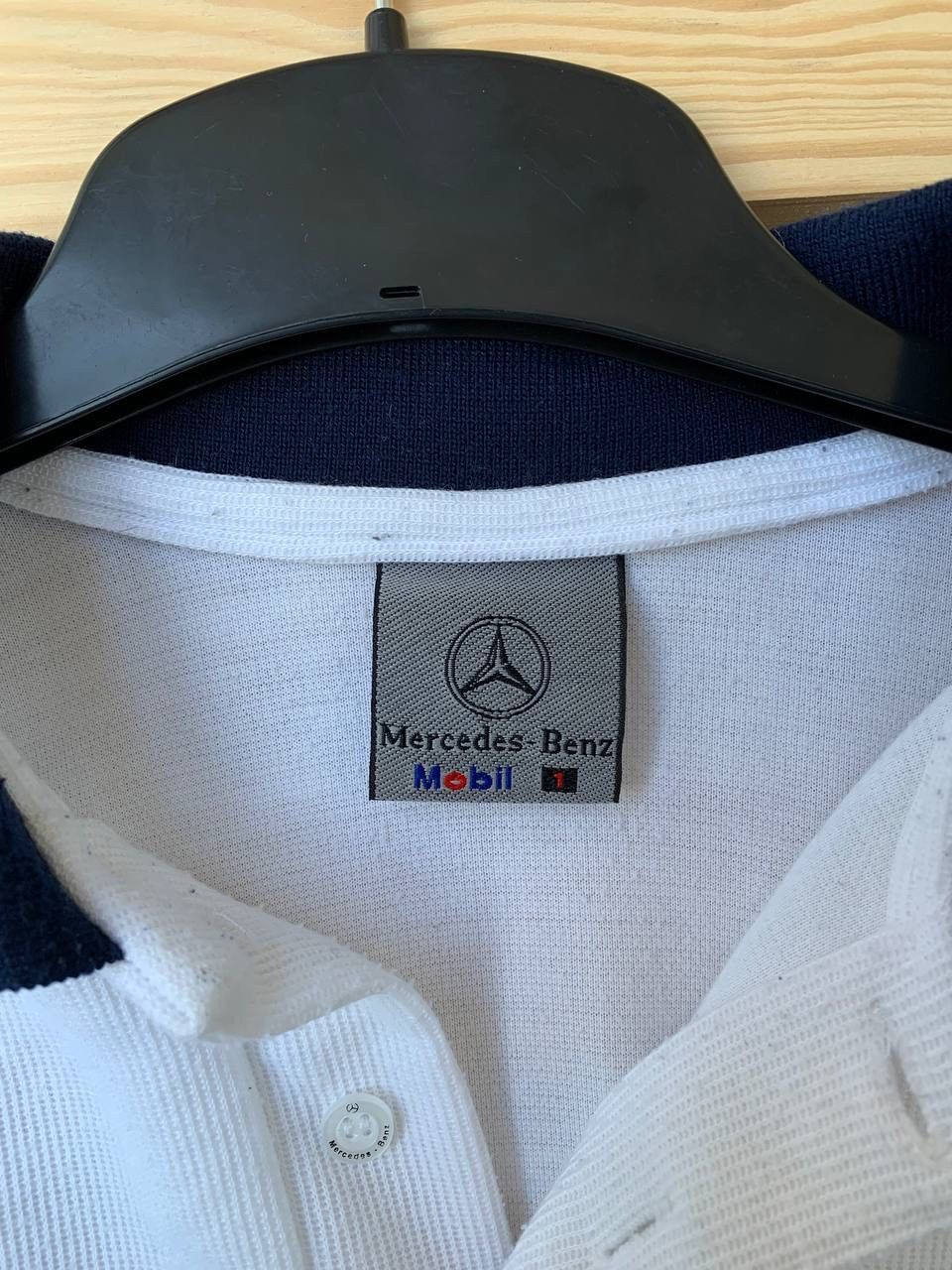 Mercedes-Benz × Vintage 1990s MERCEDES BENZ POLO West Mobil 1 Size US XL / EU 56 / 4 - 6 Thumbnail