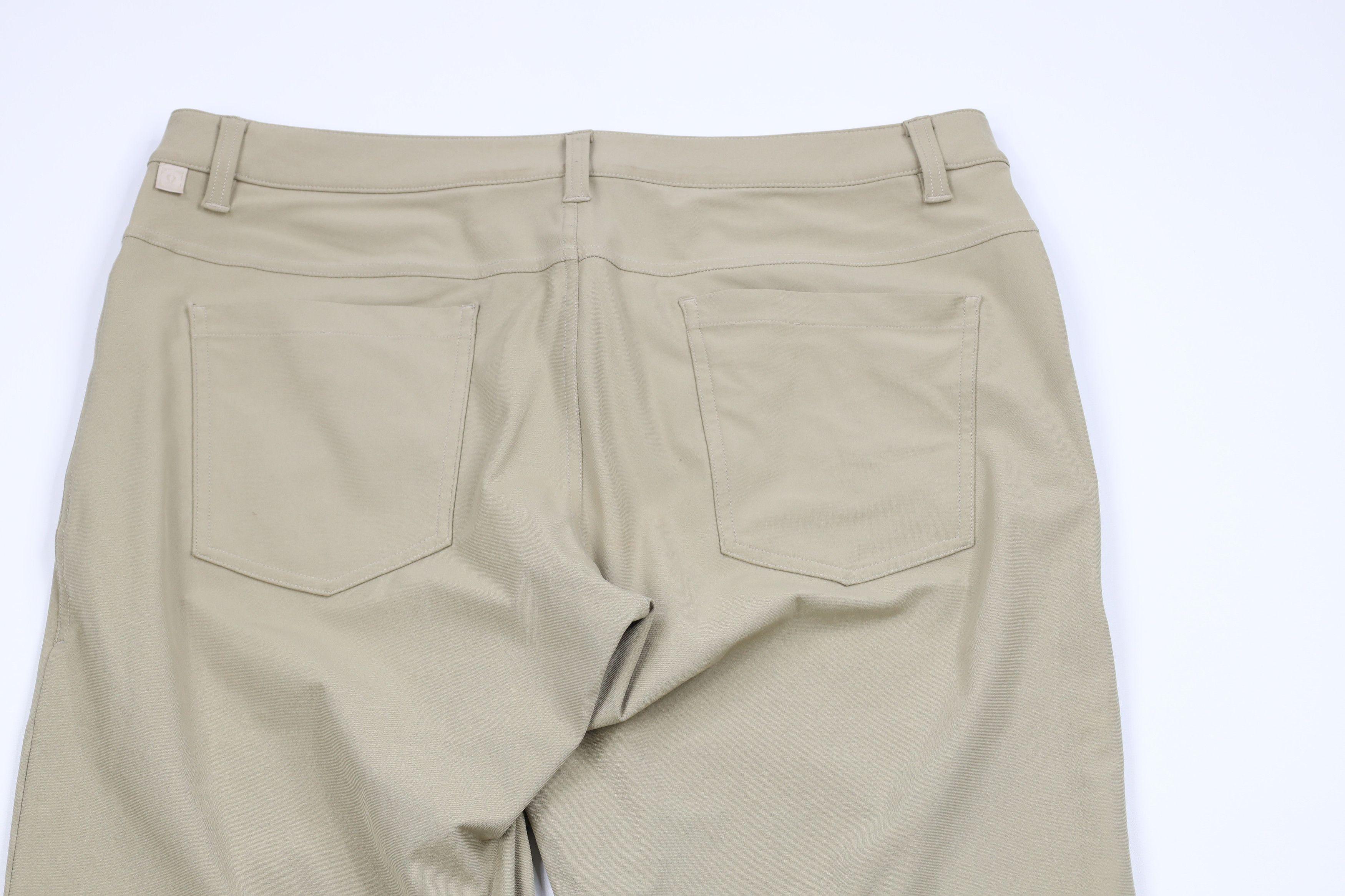 Lululemon × Vintage Lululemon Straight Leg ABC Chinos Chino Pants Khaki Tan Size US 34 / EU 50 - 13 Thumbnail