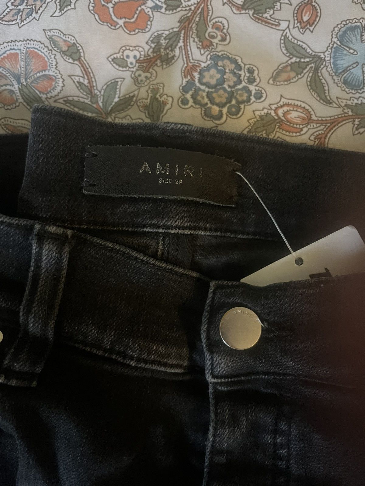Amiri Amiri jeans mx1 blue dragon Size US 29 - 9 Thumbnail