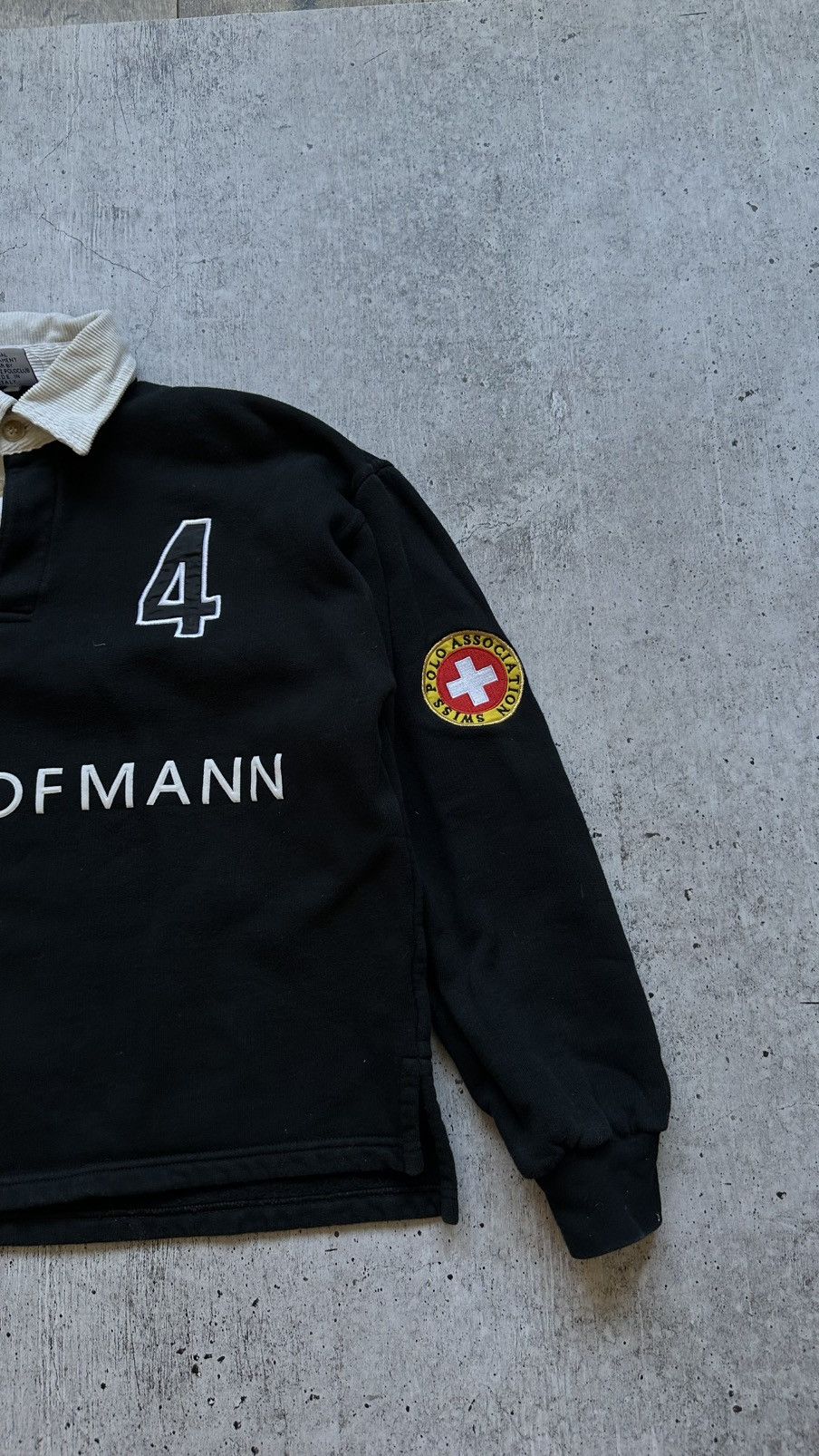 Vintage Vintage St Moritz Bank Hofmann Polo Club Cropped T Shirt Size US XS / EU 42 / 0 - 2 Thumbnail