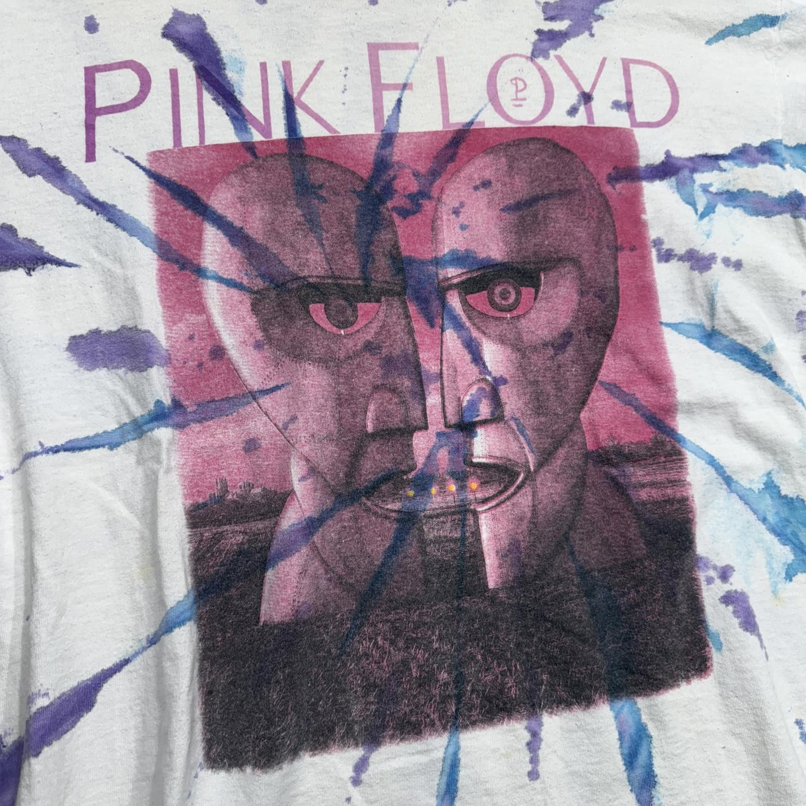 Pink Floyd Vintage Pink Floyd Division Bell '94 Tie-Dye T-Shirt Size US XL / EU 56 / 4 - 3 Thumbnail