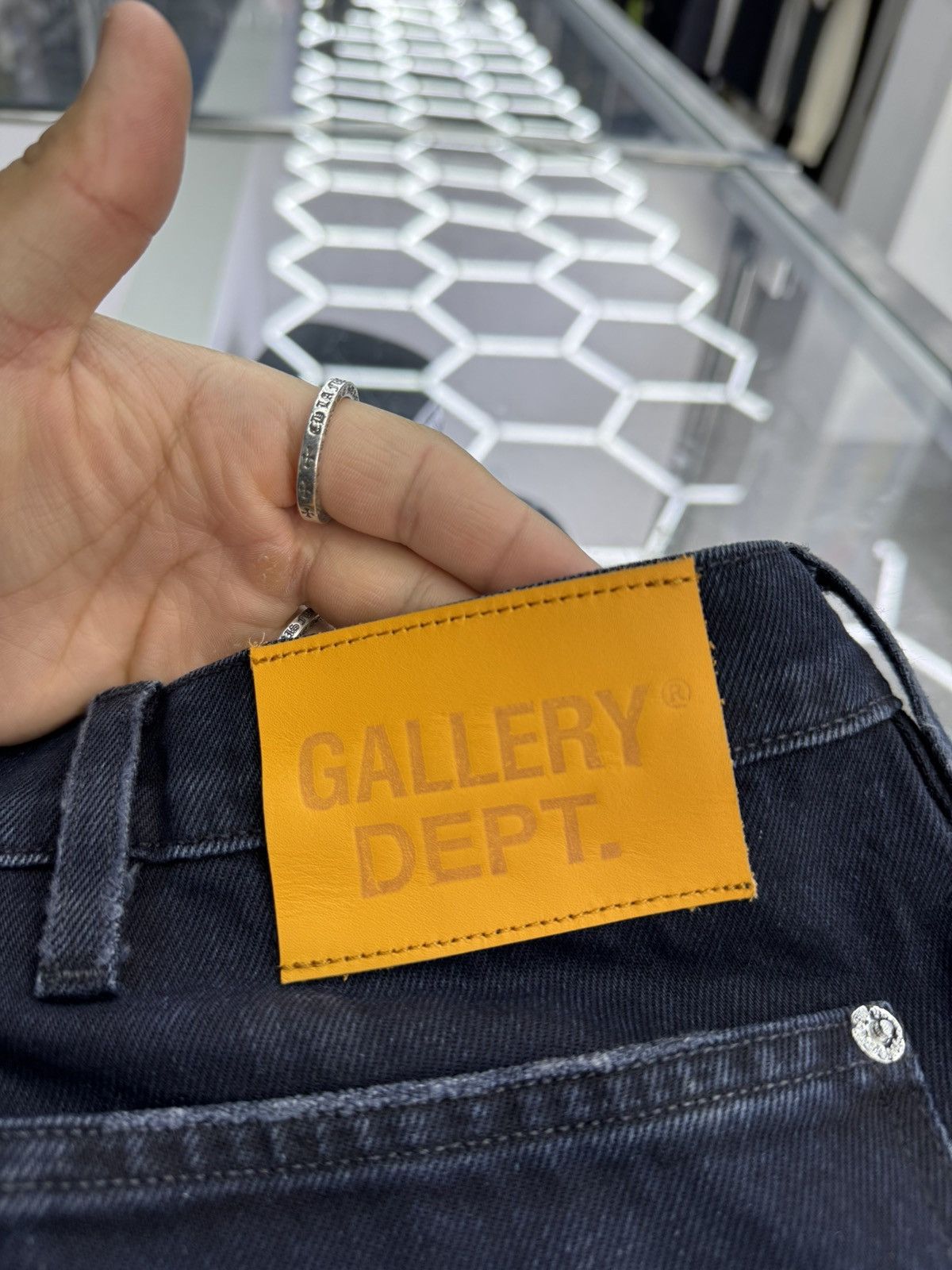 Gallery Dept. Gallery Dept Branko Carpenter Denim Jeans Black Size US 32 / EU 48 - 4 Thumbnail