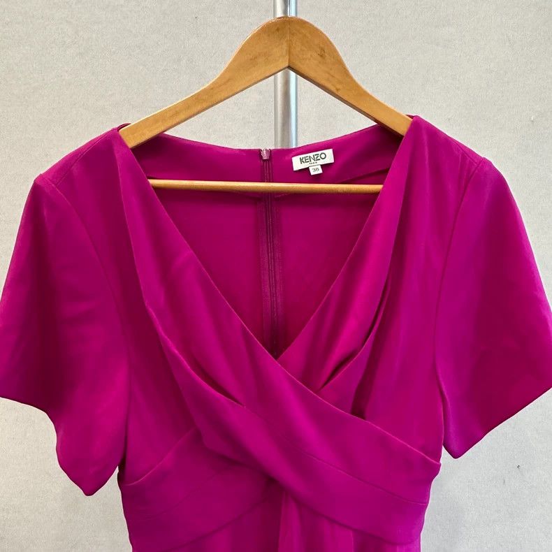 Kenzo KENZO Fuchsia Dress Size XS / US 0-2 / IT 36-38 - 9 Thumbnail