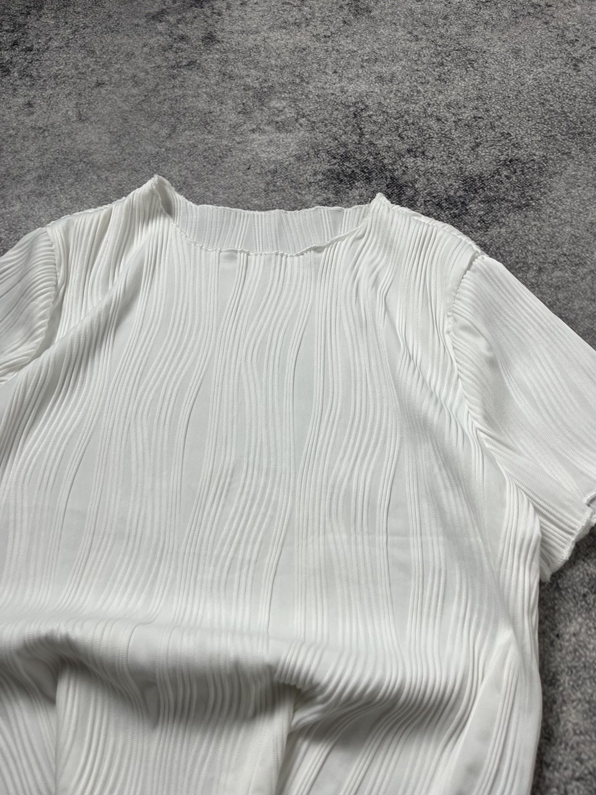 Pleats Please Issey Miyake 🔥90's Issey Miyake Pleats Please Vibe Japan Boxy Tee Size US S / EU 44-46 / 1 - 8 Thumbnail