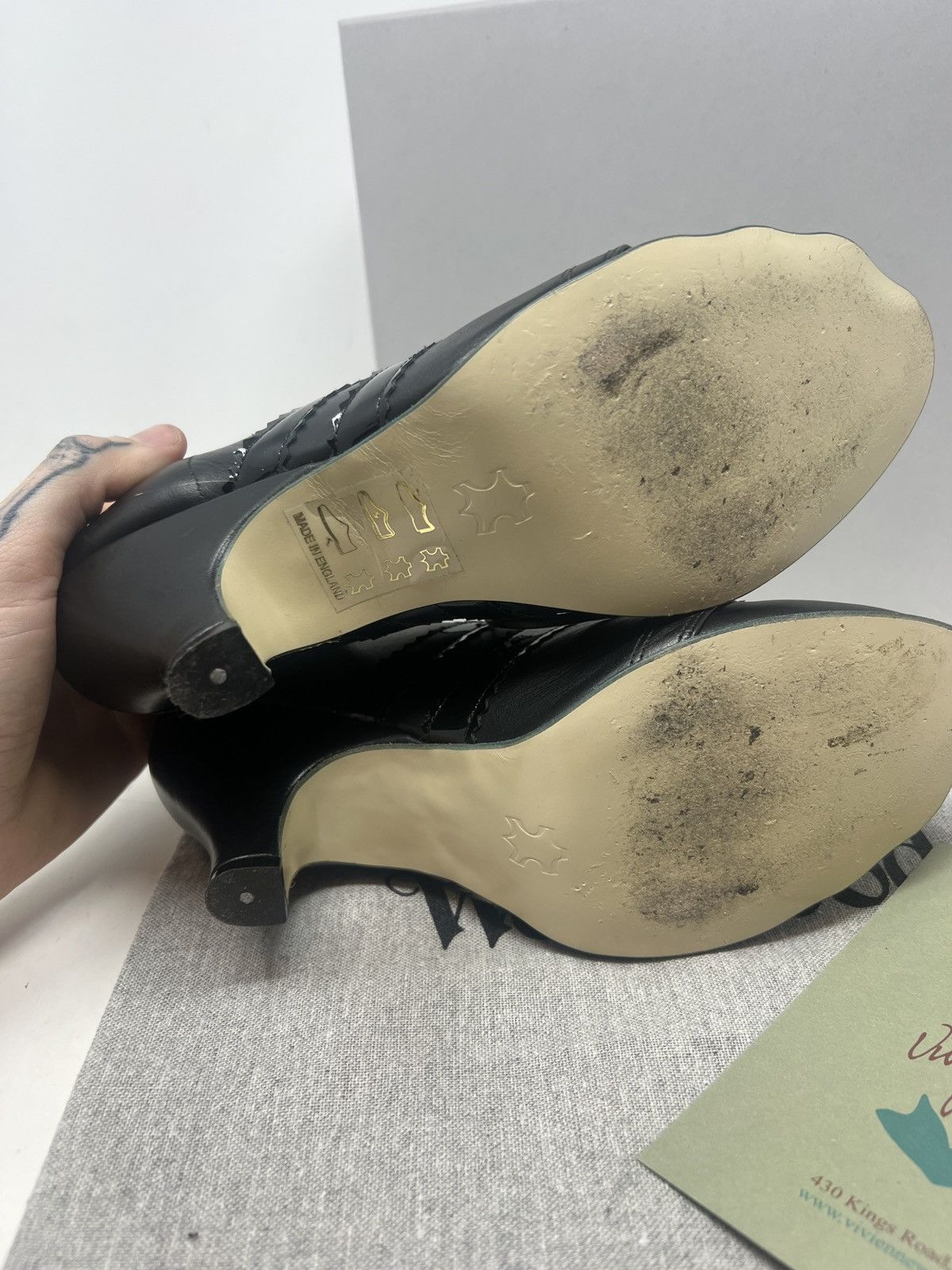 Vivienne Westwood Vivienne Westwood black Tracey Trainer Animal Toe Kitten Size US 9 / IT 39 - 11 Thumbnail