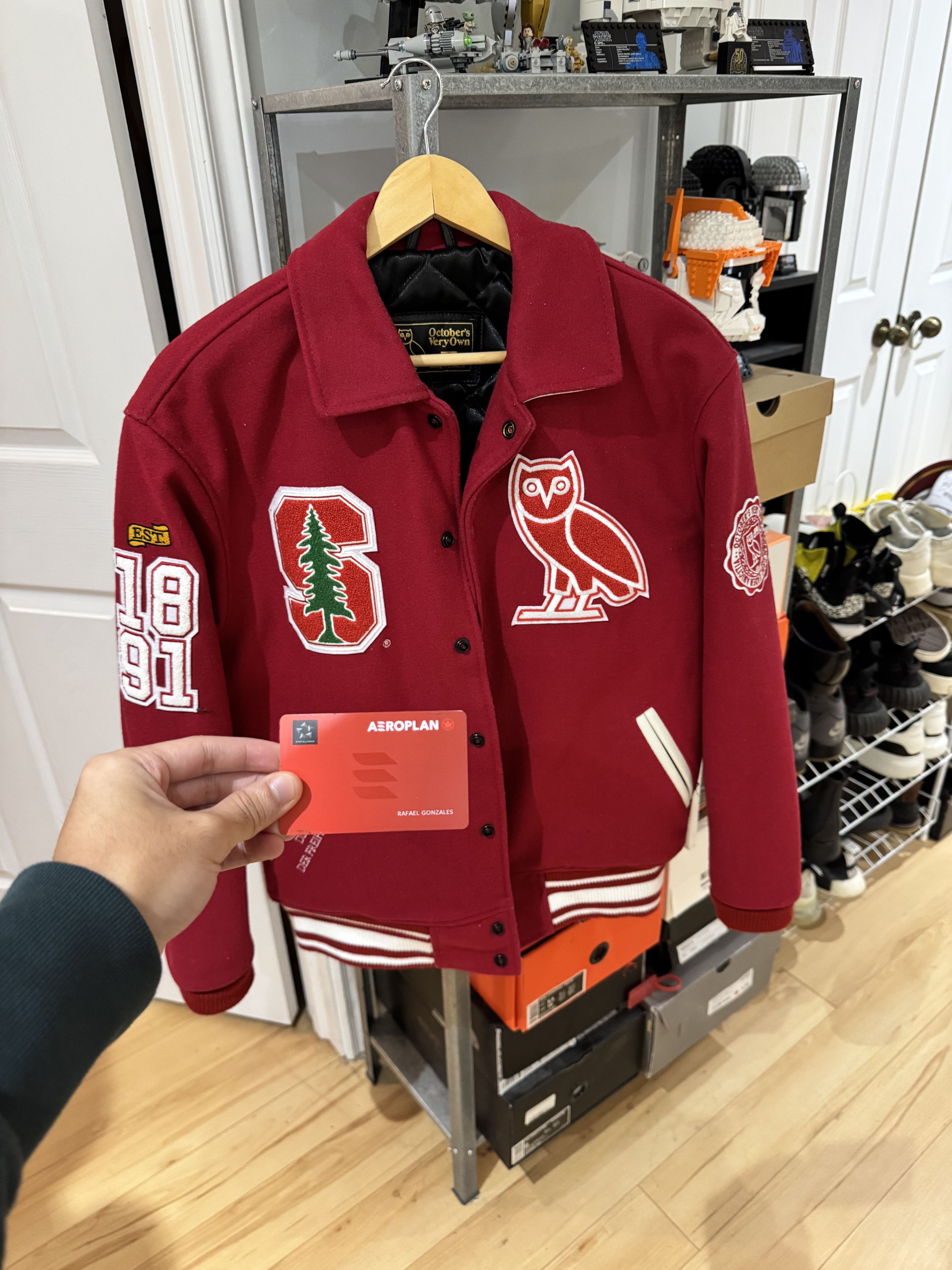 OVO x Stanford Varsity Jacket