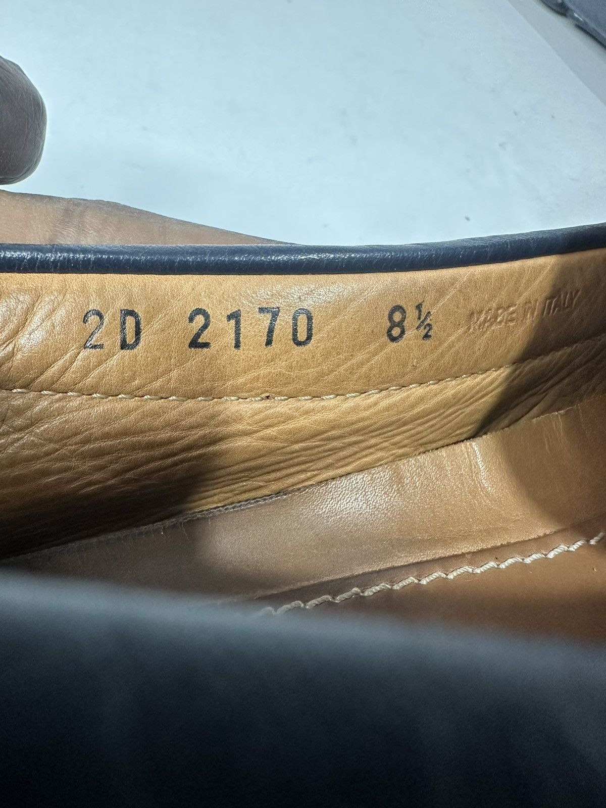 Prada Vintage Prada Pebbled Calfskin Leather Driving Loafers. Size US 9.5 / EU 42-43 - 9 Thumbnail
