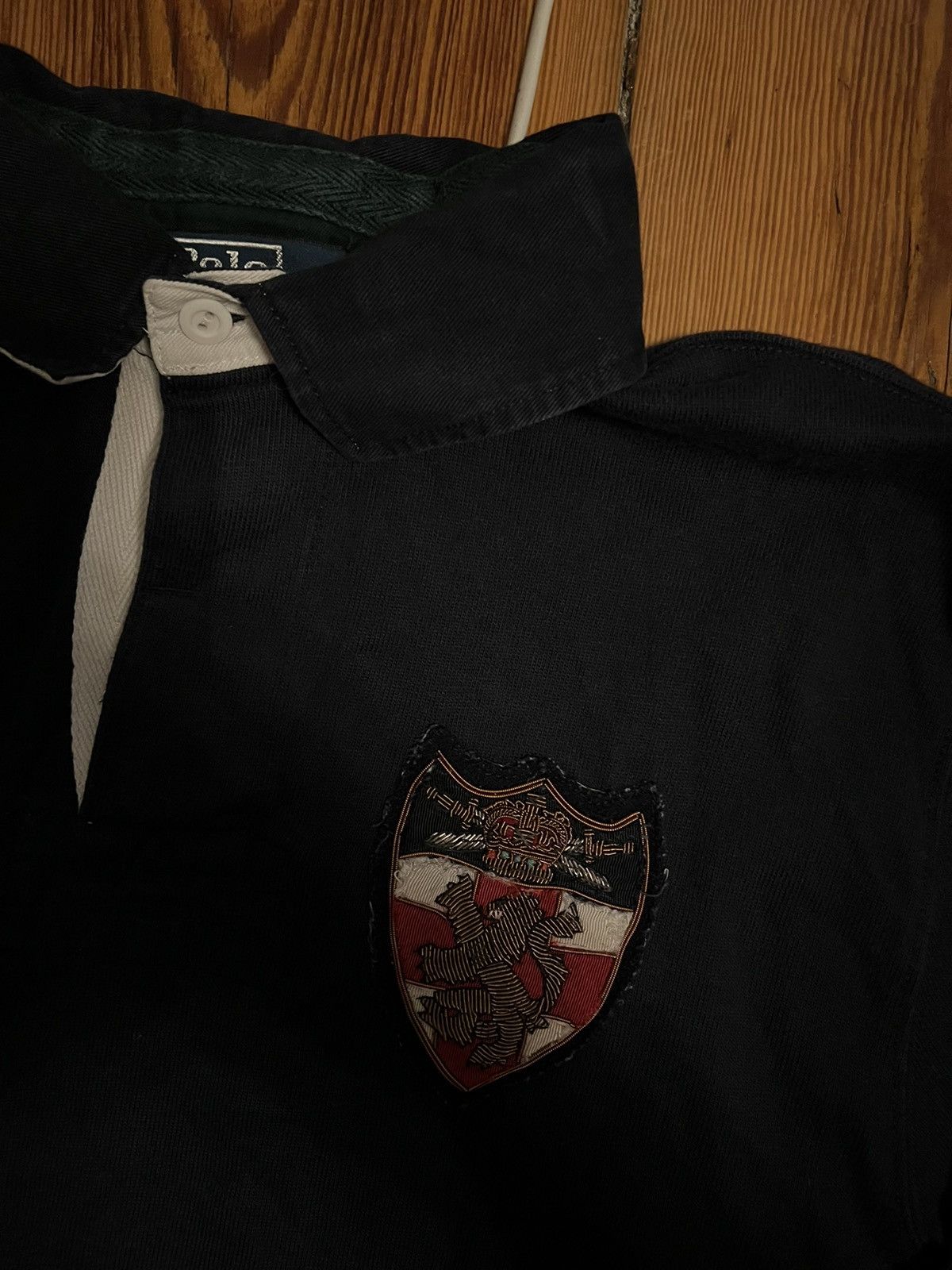 Ralph Lauren × Vintage Polo Ralph Lauren longsleeve rugby vintage Size US L / EU 52-54 / 3 - 6 Thumbnail