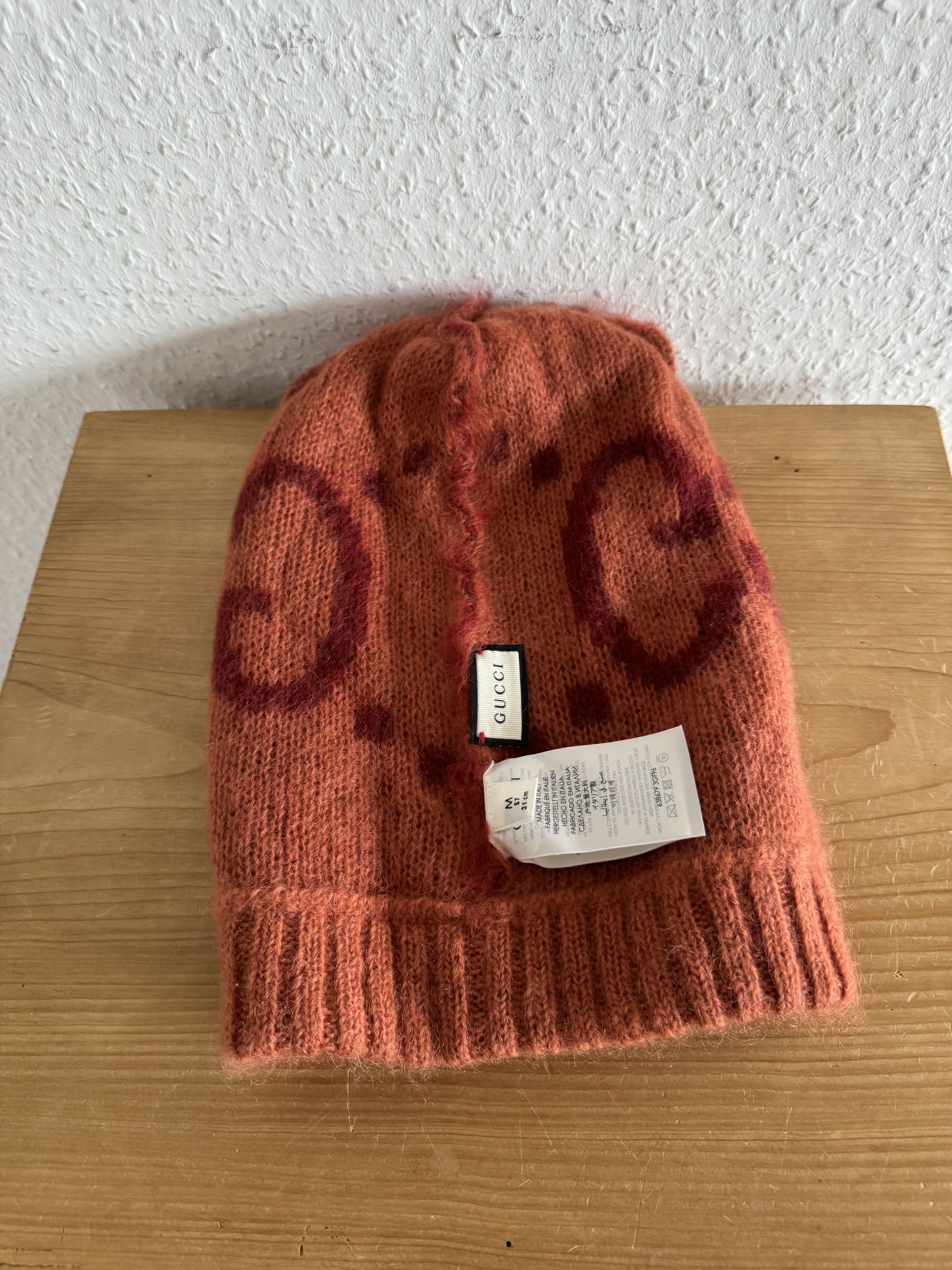 Gucci Mohair Knit Beanie Hat Size ONE SIZE - 10 Thumbnail
