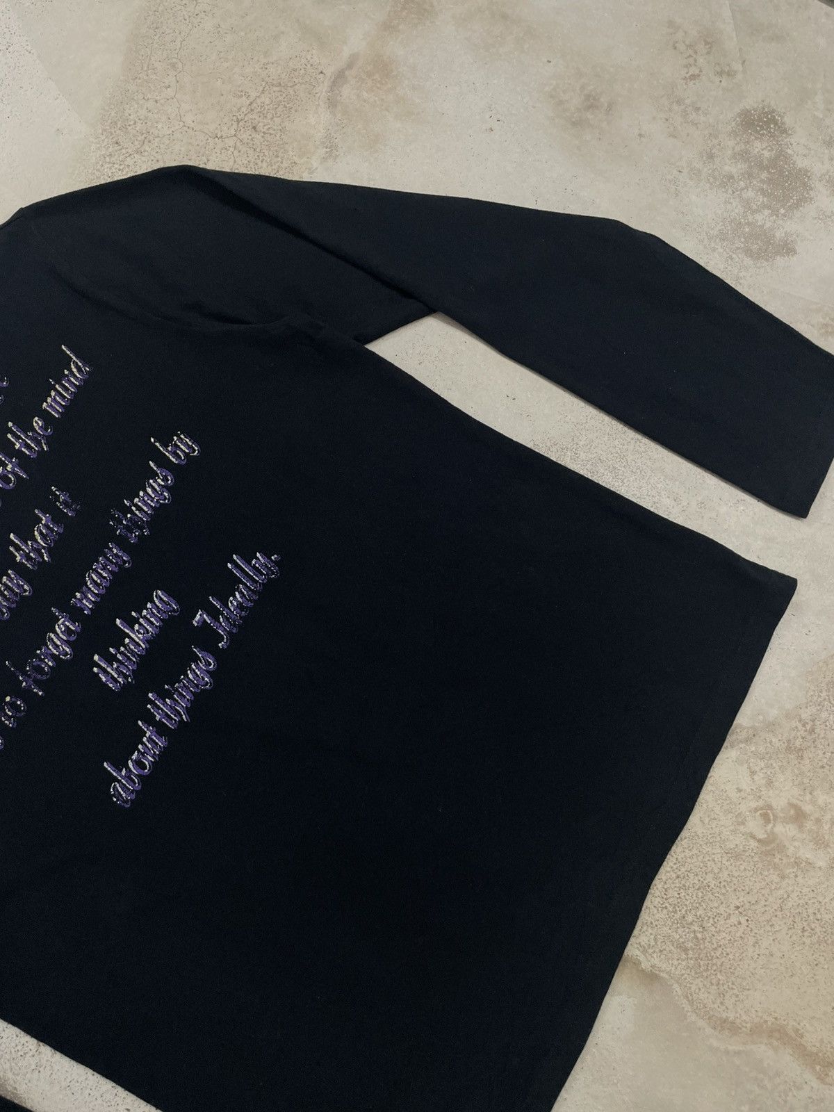 Japanese Brand Persuasion Embroidery Layered Tee Y2K Wording Overpriny Size US M / EU 48-50 / 2 - 12 Thumbnail