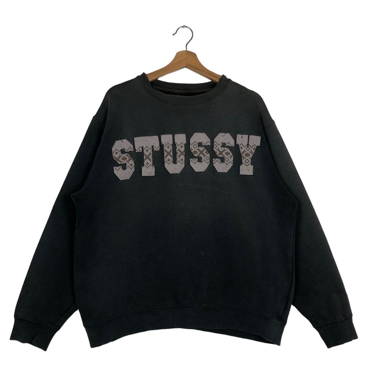 Stussy 🔥Come With Tag Vintage Sweatshirt Crewneck Stussy Big Logo Size US M / EU 48-50 / 2 - 1 Thumbnail