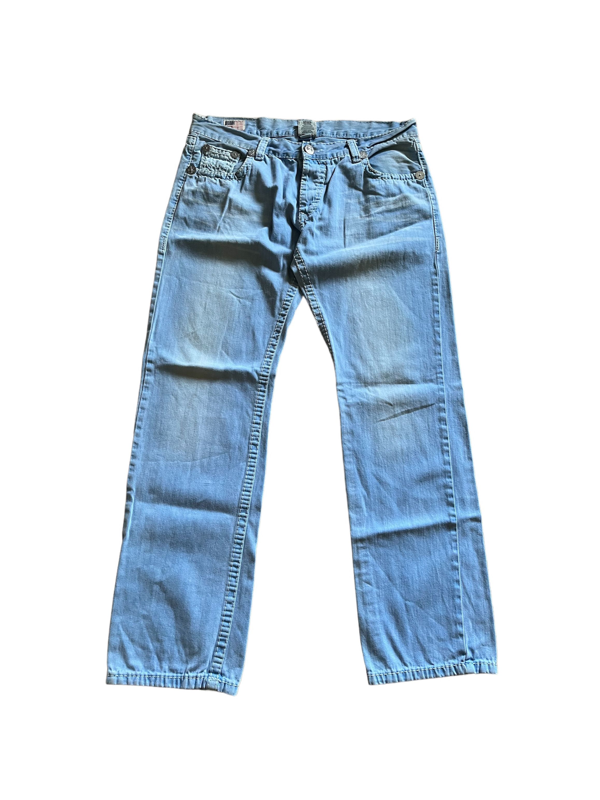 True Religion × Vintage True Religion Baggy Denim Pants Size US 38 / EU 54 - 2 Thumbnail