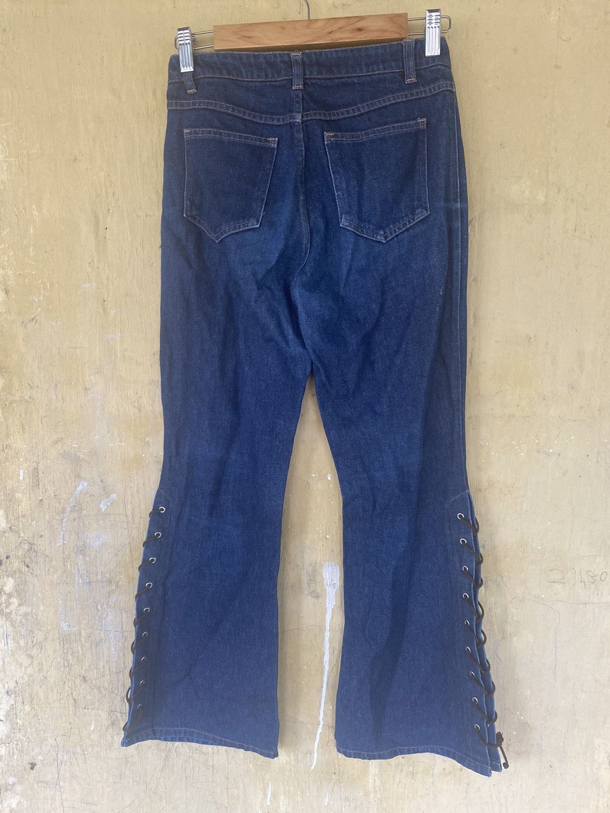If Six Was Nine × Japanese Brand F.M.N Bush Pant Denim Jeans Bootcut Flare Size 26" / US 2 / IT 38 - 2 Thumbnail