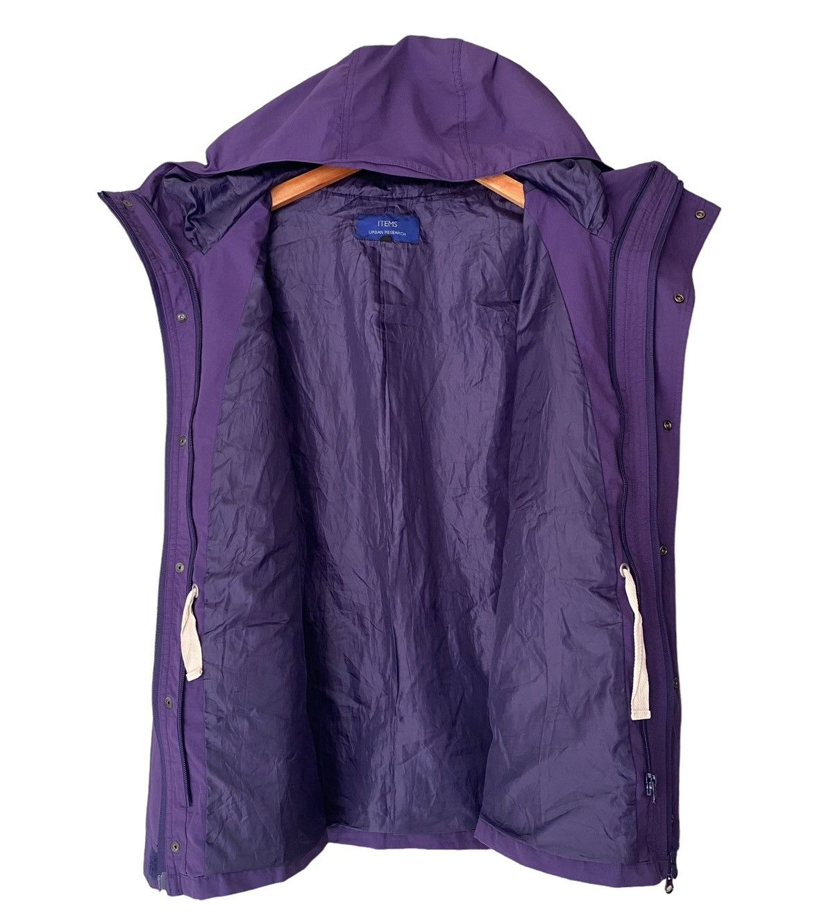 URBAN RESEARCH DOORS URBAN RESEARCH Light Zipper Hoodie Jacket Size US M / EU 48-50 / 2 - 10 Thumbnail
