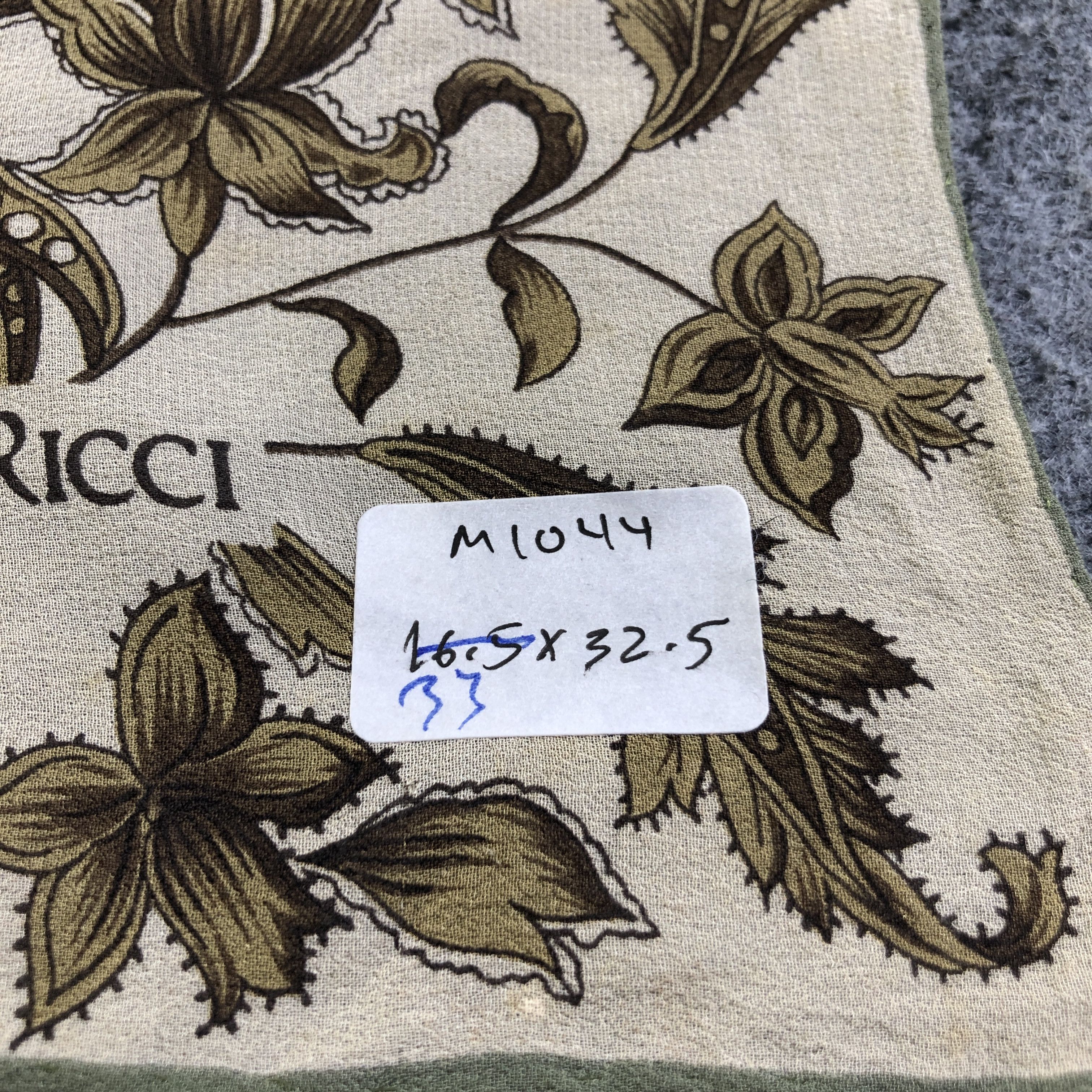 Stefano Ricci Stefano Ricci Floral Hand Rolled Silk Scarf M1044 Size ONE SIZE - 13 Thumbnail