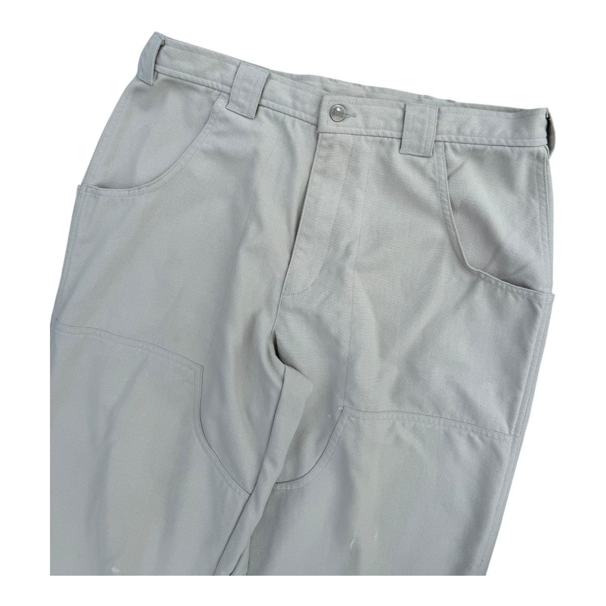 L.L. Bean Vintage L.L.Bean Canvas Workwear Utility Pants Tan 36x32 Size US 36 / EU 52 - 3 Thumbnail