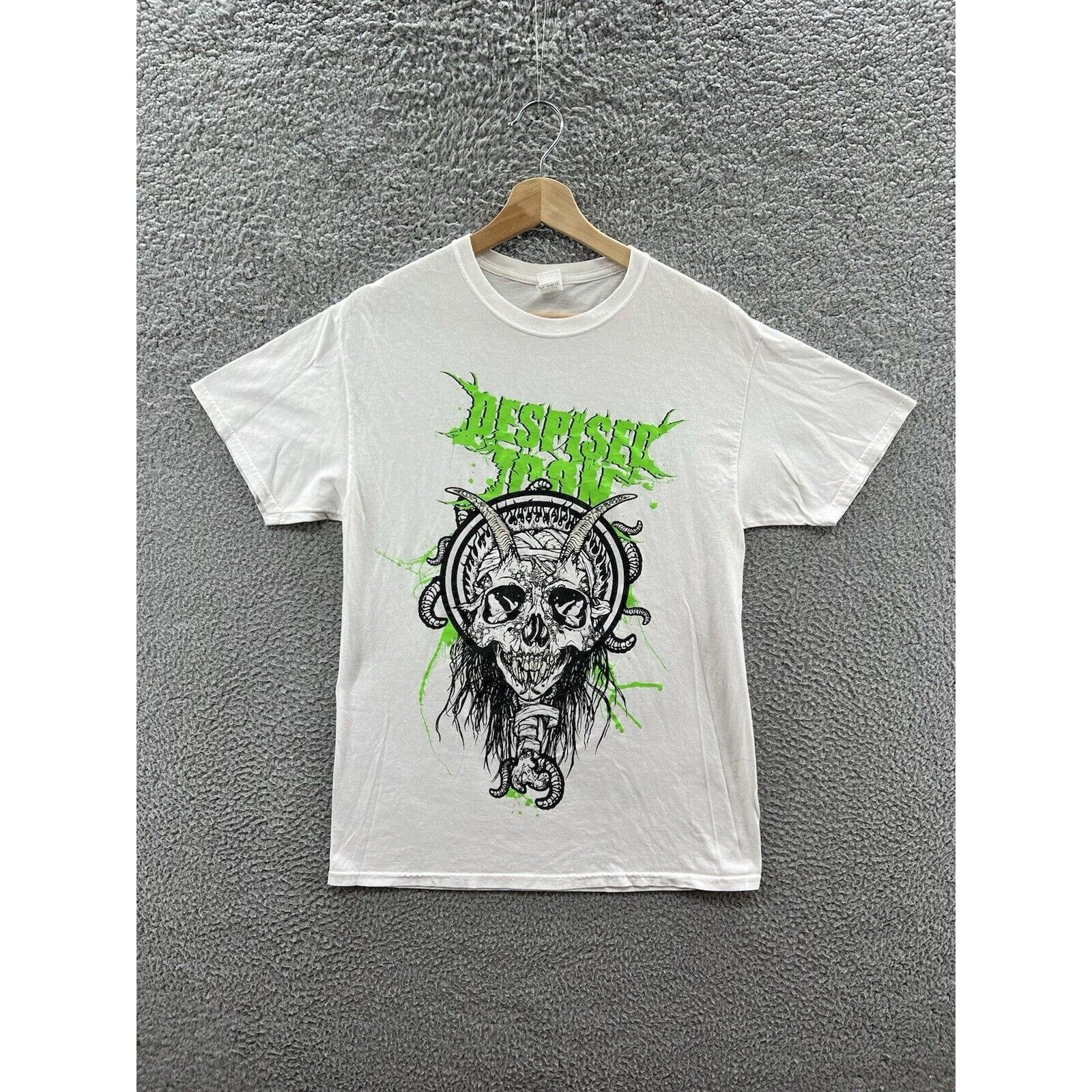 Gildan Despised Icon Deathcore Band White Men's T-Shirt Size Medium Size US M / EU 48-50 / 2 - 1 Thumbnail