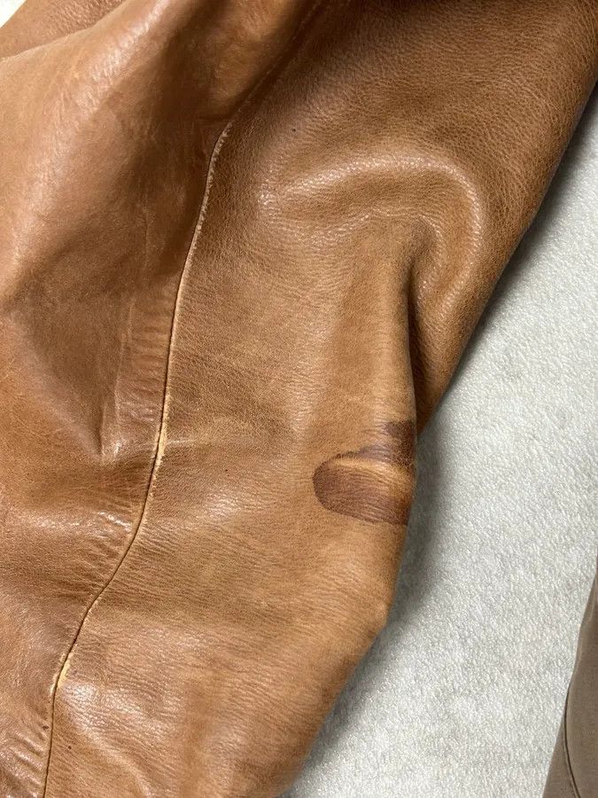 Gucci AW2010 Gucci Brown Hybrid Leather Sleeve Bomber Jacket Size US M / EU 48-50 / 2 - 12 Thumbnail