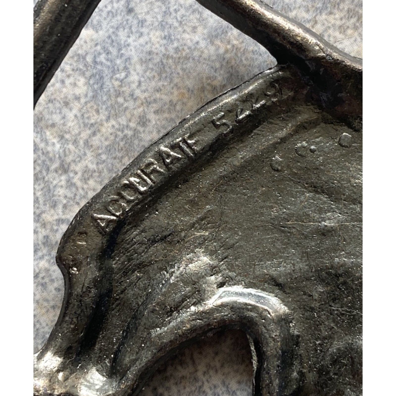 Vintage VINTAGE Accurate Elephant Belt Buckle Metal 5229 Animal Flaws Wear Photos Included Size ONE SIZE - 3 Thumbnail