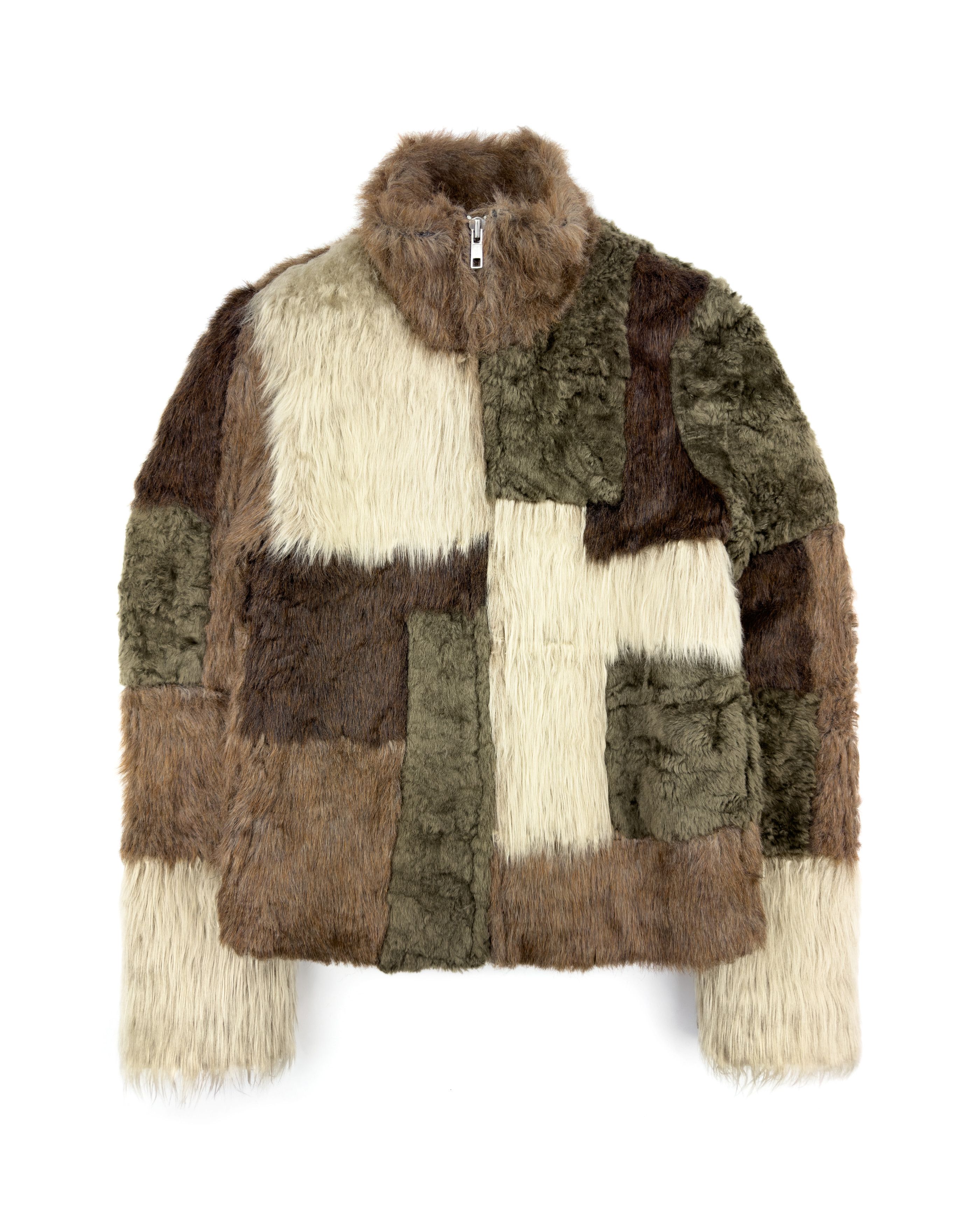 Issey Miyake 2000s Sunao Kuwahara Faux Fur Jacket Size M / US 6-8 / IT 42-44 - 1 Thumbnail