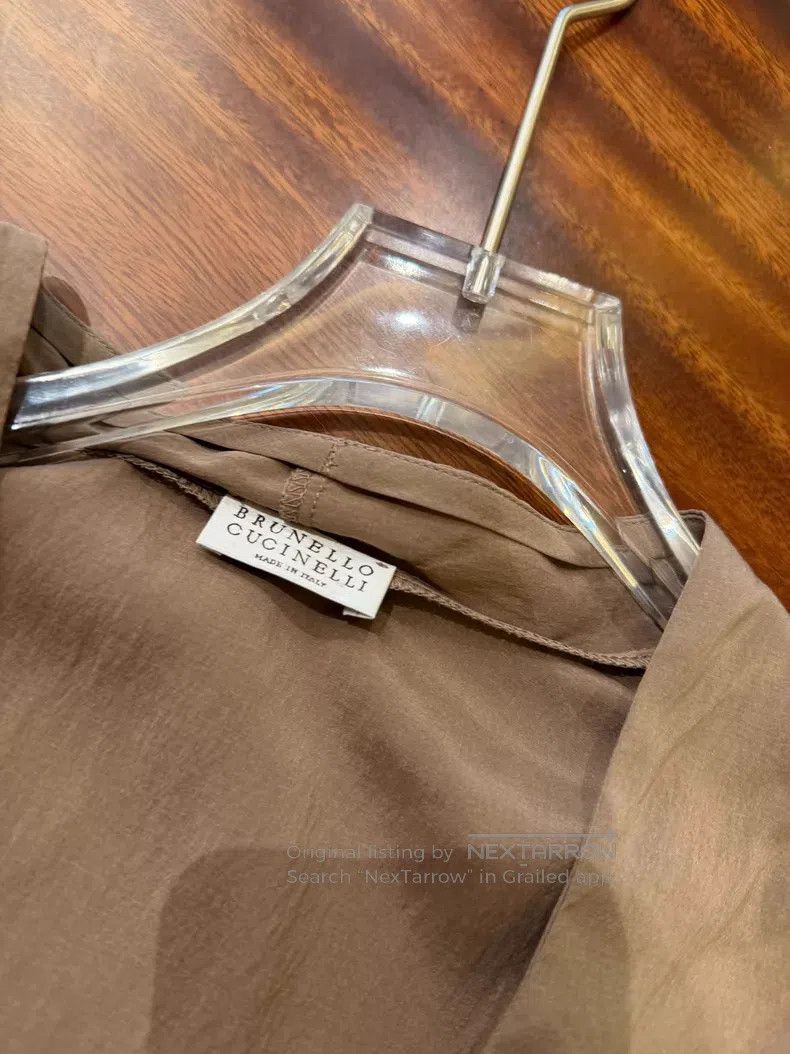 Brunello Cucinelli Brunello Cucinelli Silk Sleeveless Top Size M / US 6-8 / IT 42-44 - 6 Thumbnail
