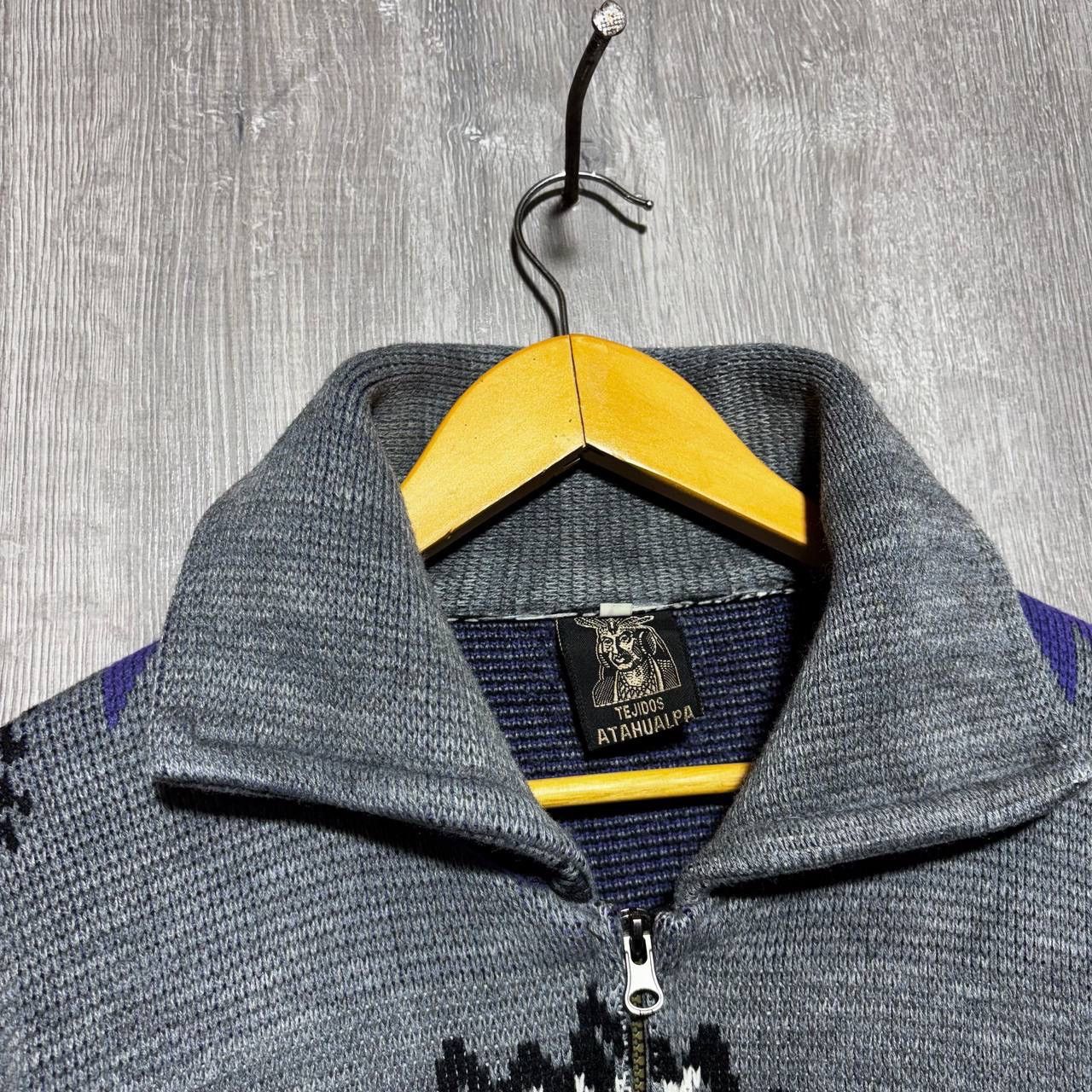 Other Vintage Ruminahui Wool Jacket Wolf Sweater Amican Style Y2K Size US L / EU 52-54 / 3 - 3 Thumbnail